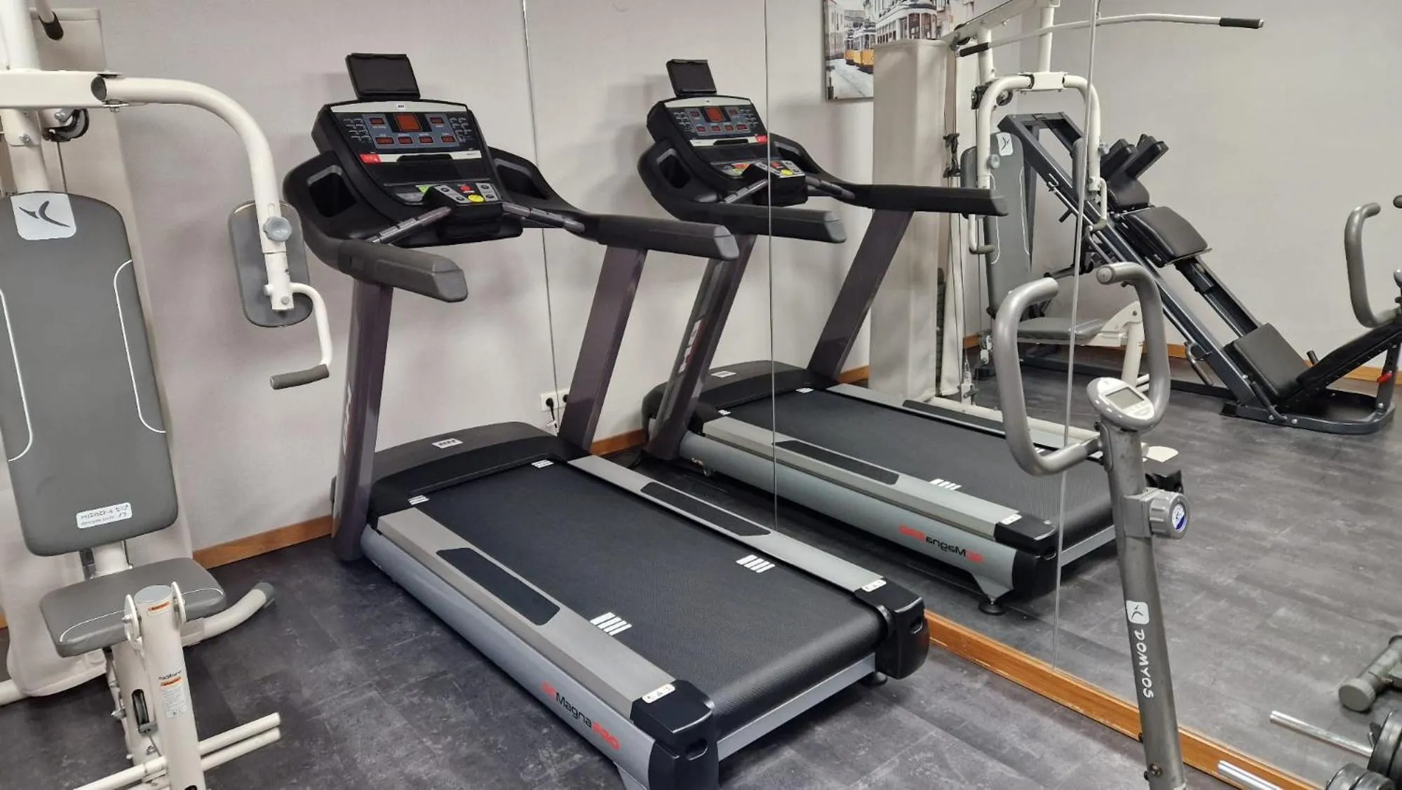 Fitness centre/facilities in Hotel 3K Madrid