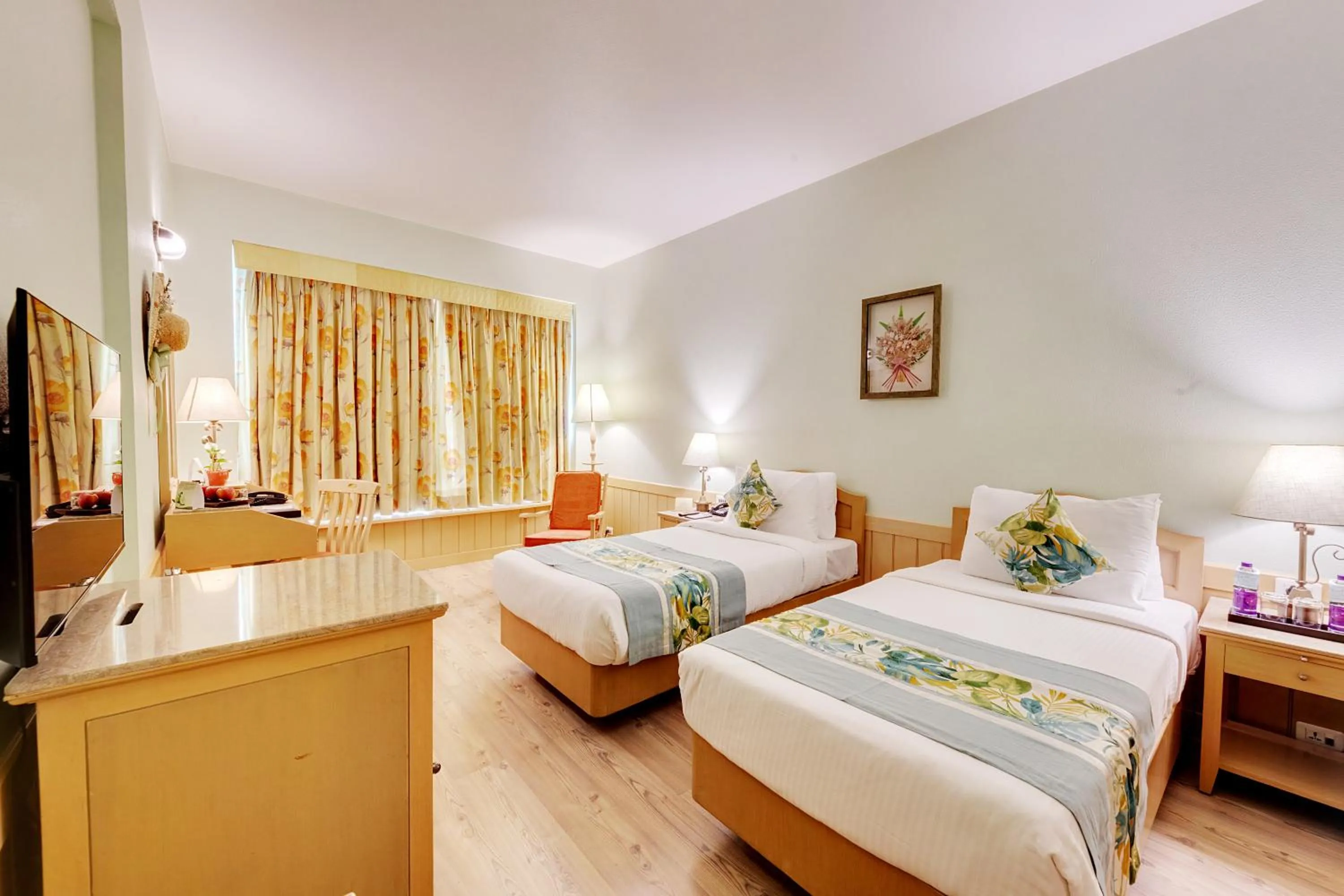 Bedroom, Bed in E Square The Fern, Pune