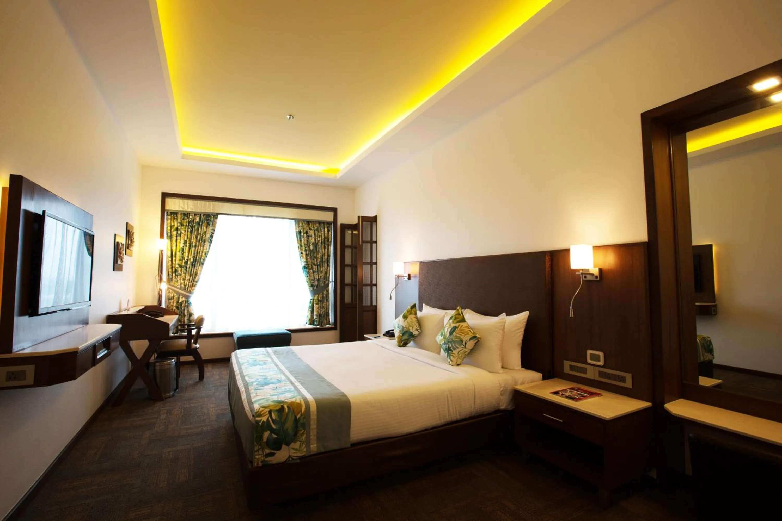 Photo of the whole room, Bed in E Square The Fern, Pune