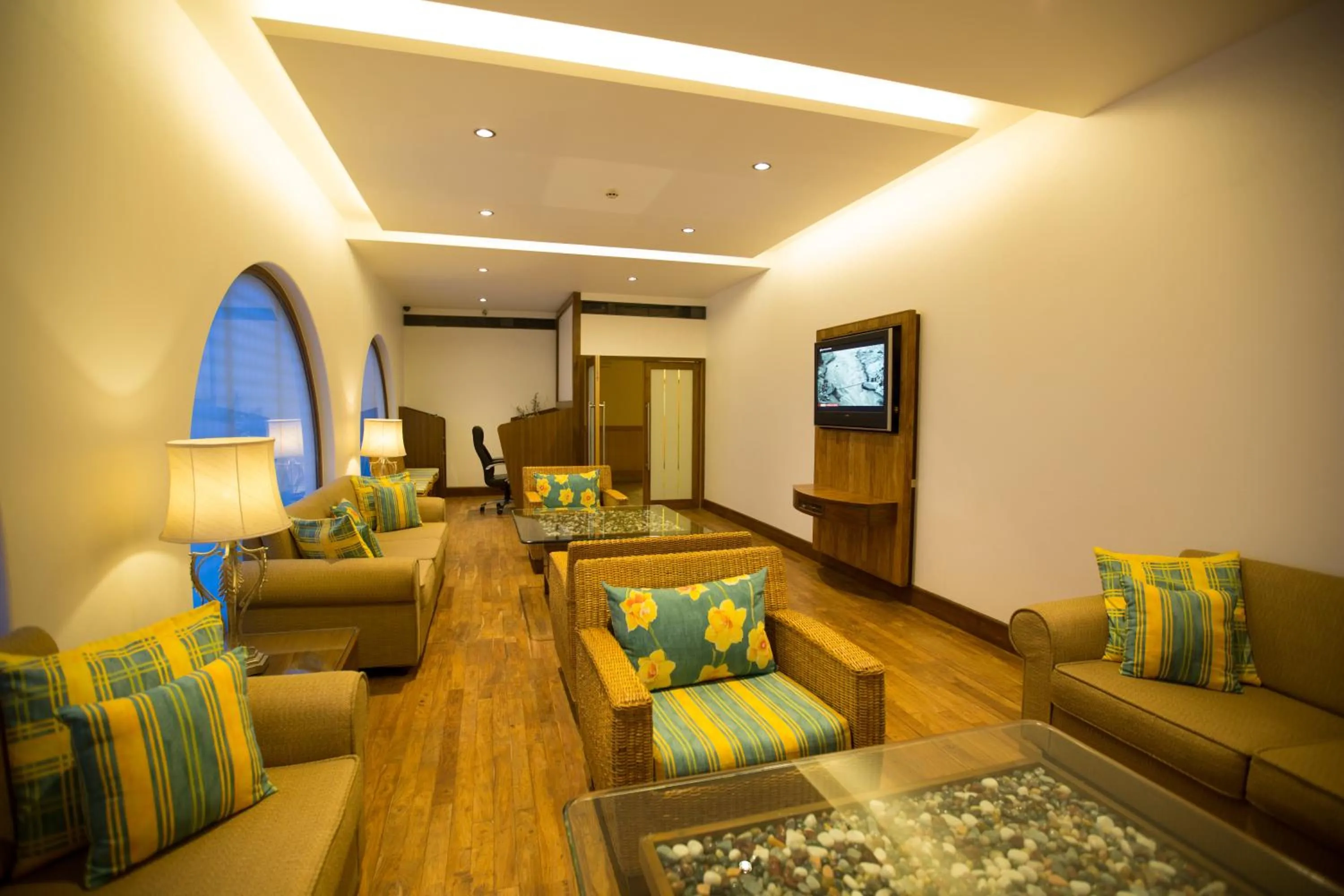 Living room in E Square The Fern, Pune