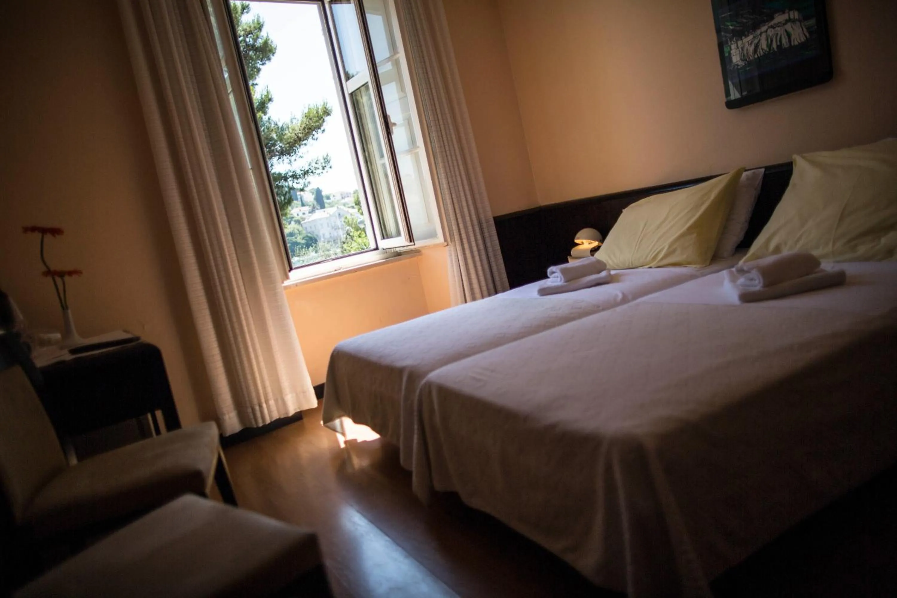 Bed in Rooms Villa Amfora Dubrovnik