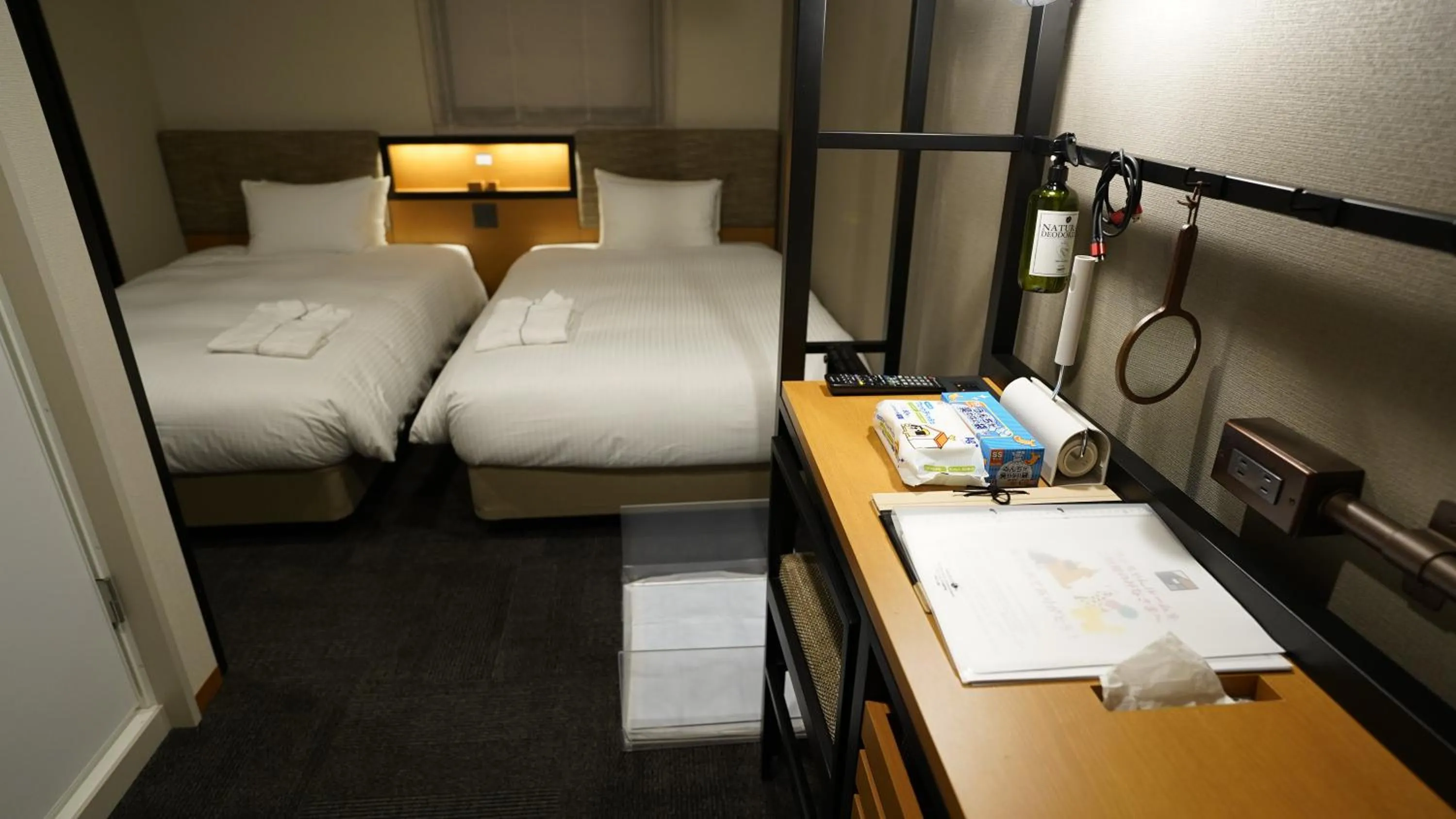 Photo of the whole room, Bed in ICI HOTEL Asakusabashi