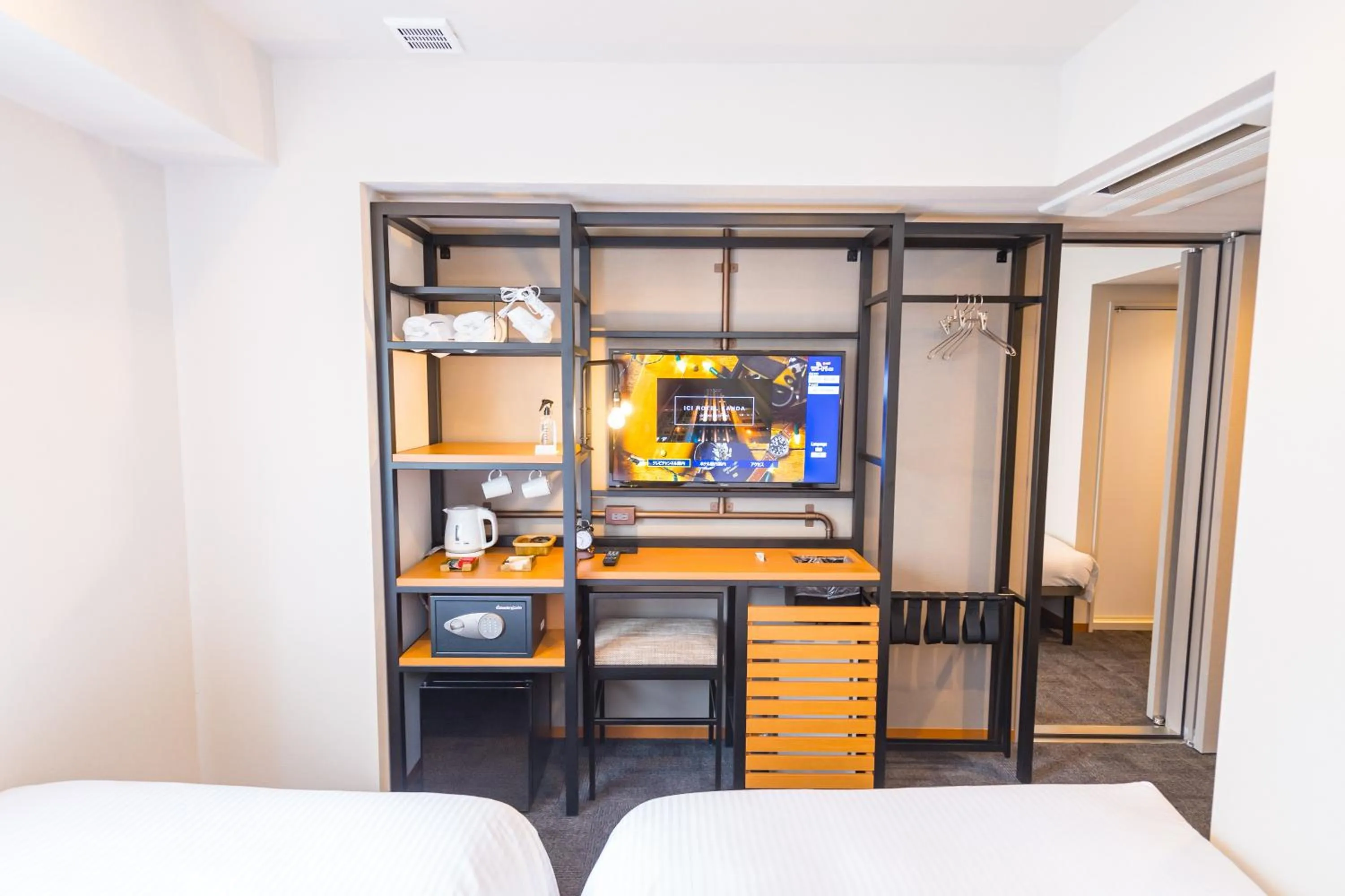 Photo of the whole room, Bed in ICI HOTEL Asakusabashi