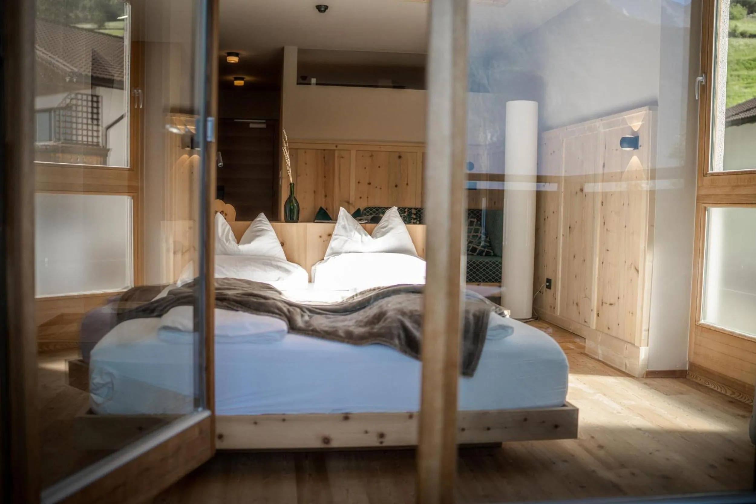 Photo of the whole room, Bed in Farmhotel Moosmair