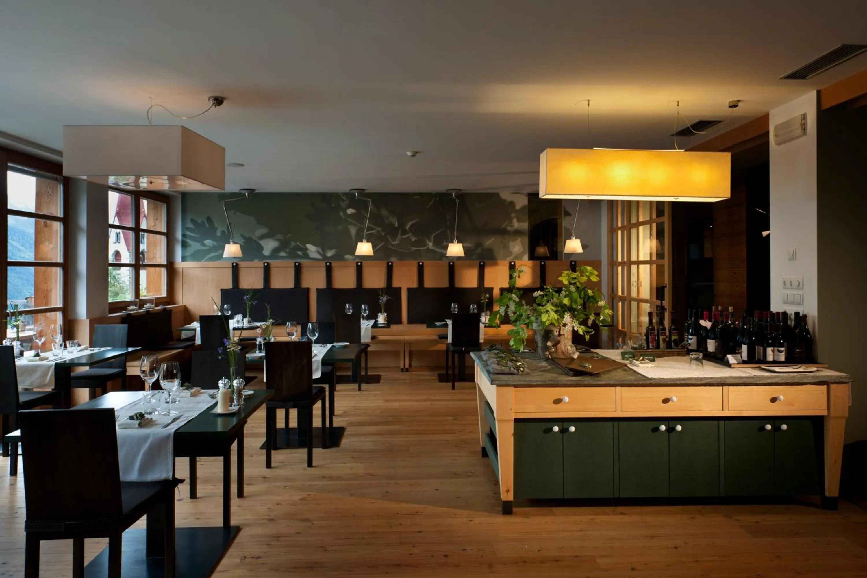 Restaurant/places to eat in Farmhotel Moosmair