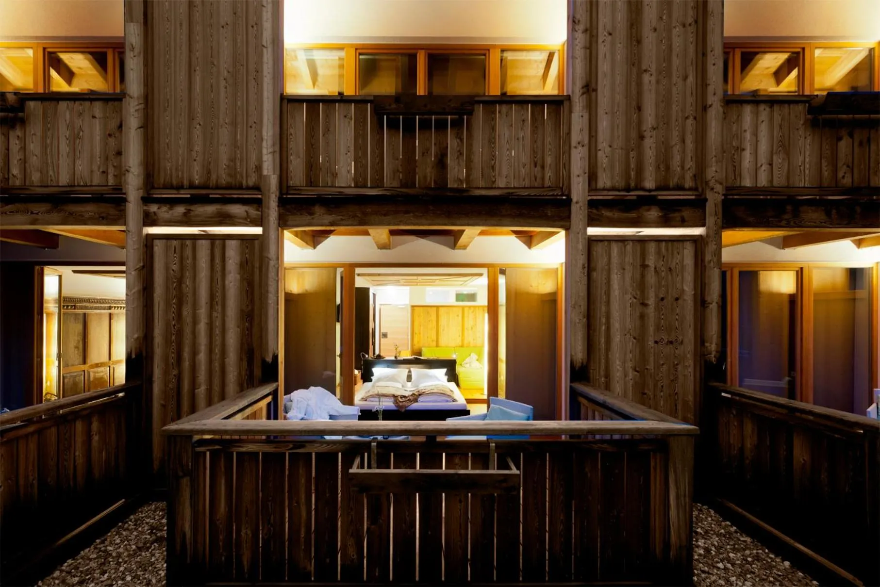 Lobby or reception, Bed in Farmhotel Moosmair