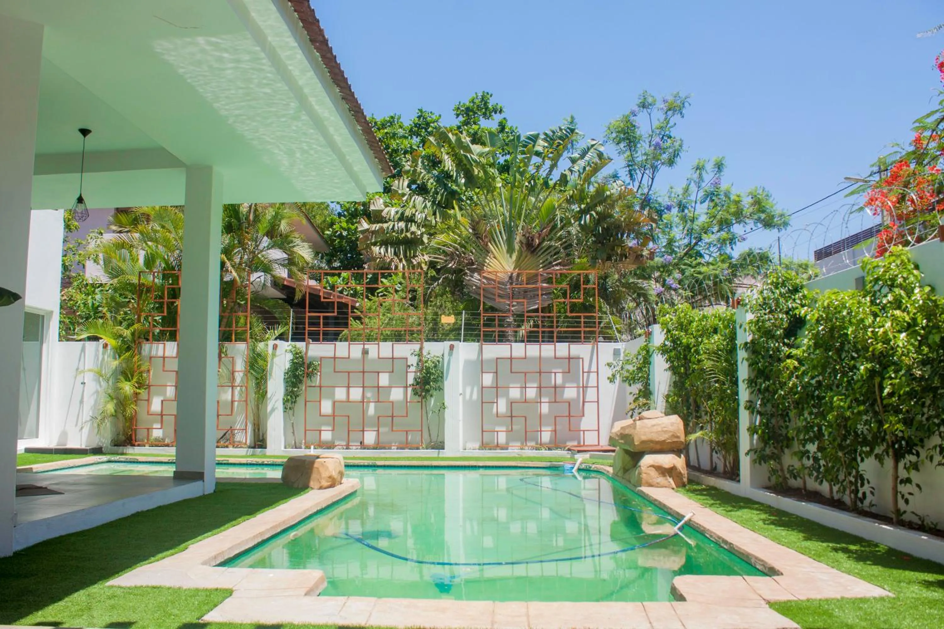 Swimming pool in Angel Boutique Hotel