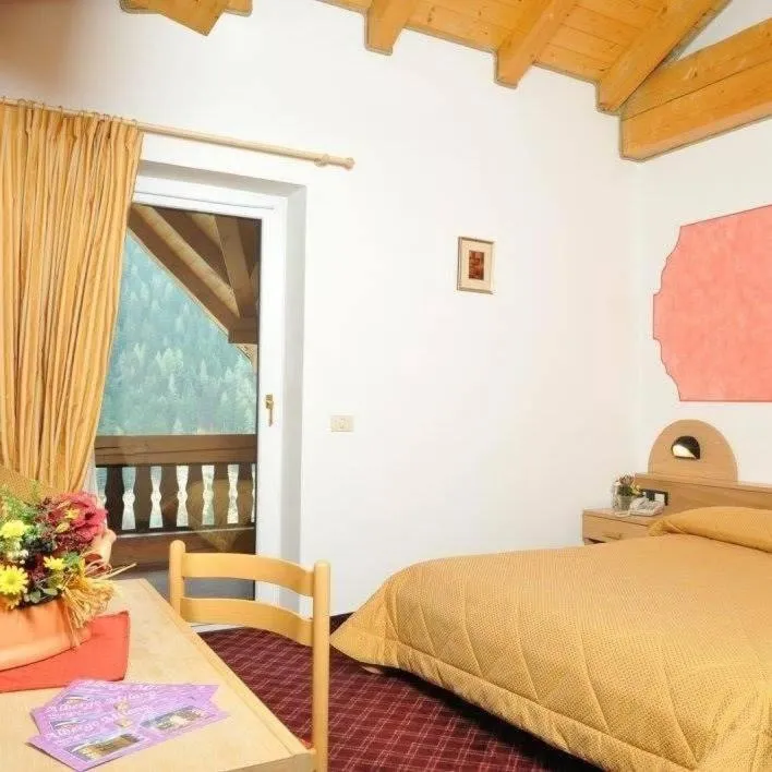 Bed in Hotel Ristorante Milano