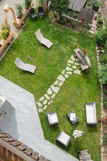 Garden in Hotel Ristorante Milano