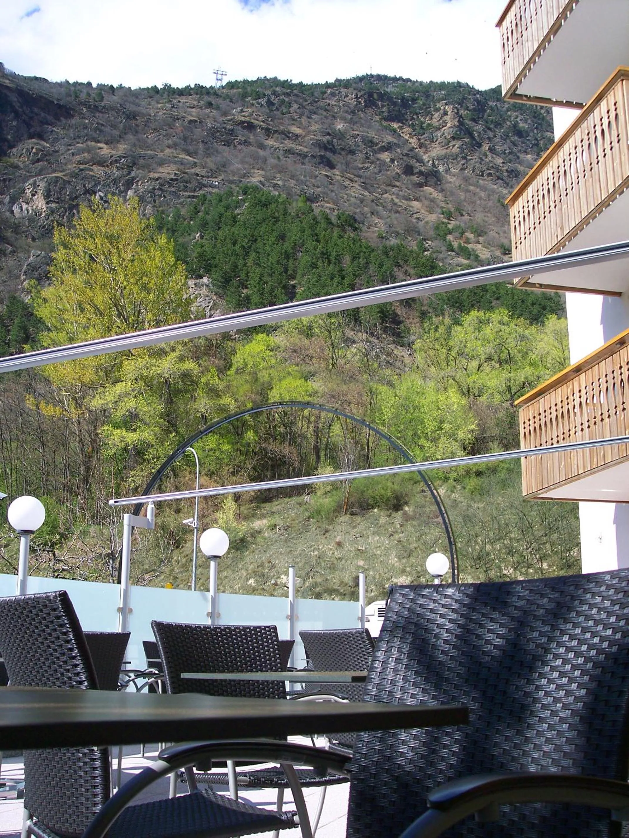 Balcony/Terrace in Hotel Vermoi