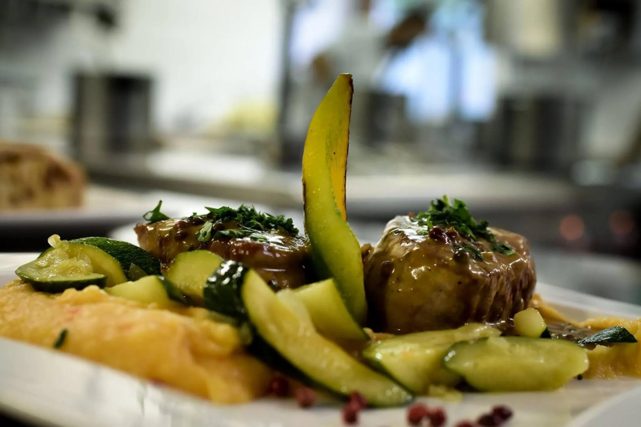 Food close-up in Hotel Vermoi