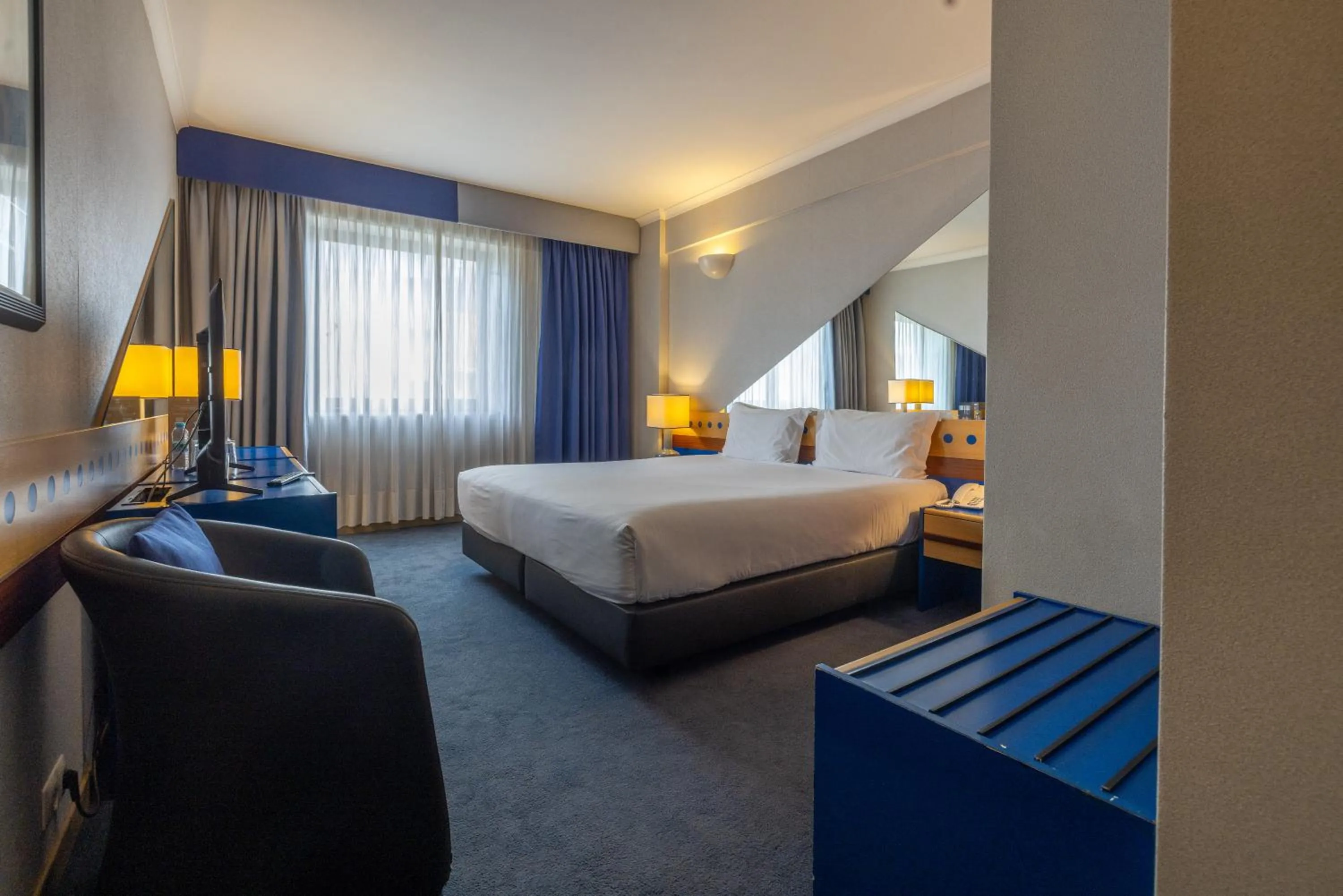 Bed in Hotel 3K Barcelona