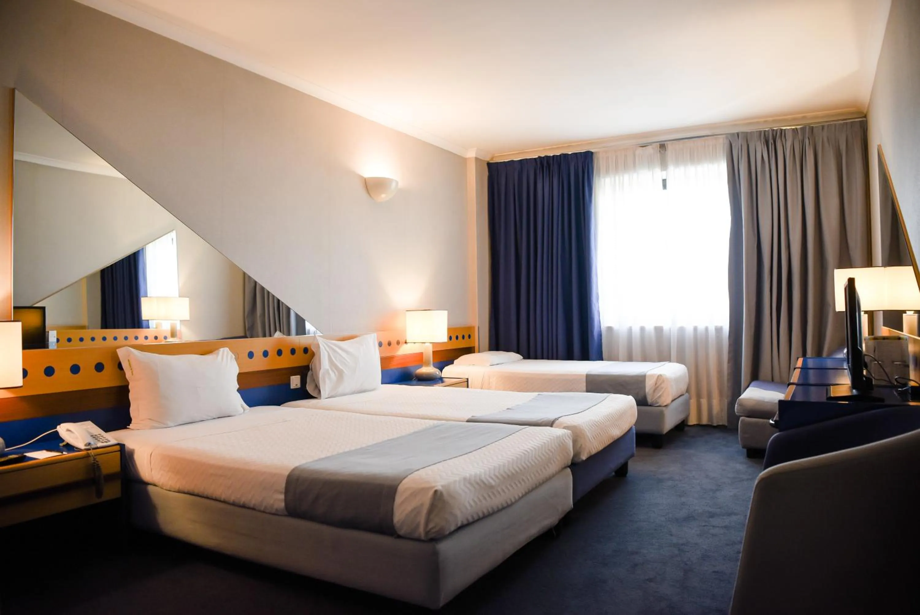 Bed in Hotel 3K Barcelona