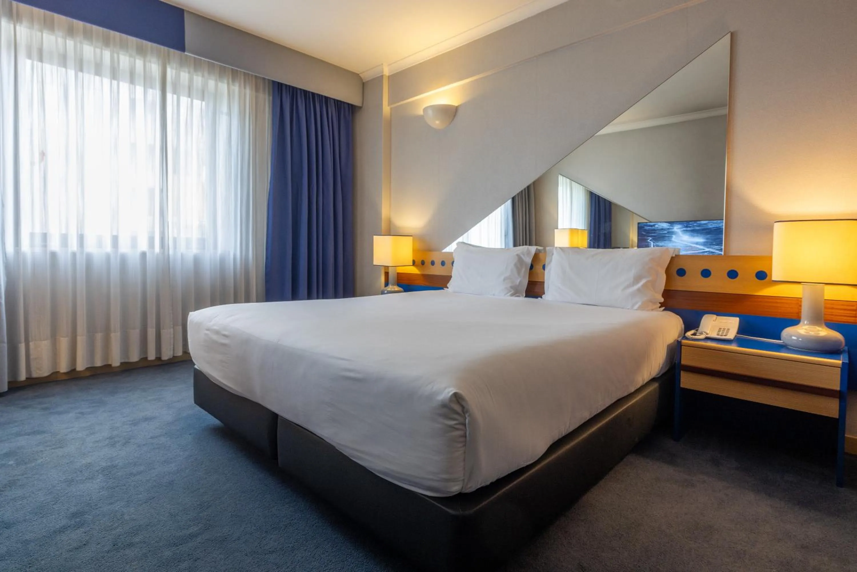 Bed in Hotel 3K Barcelona