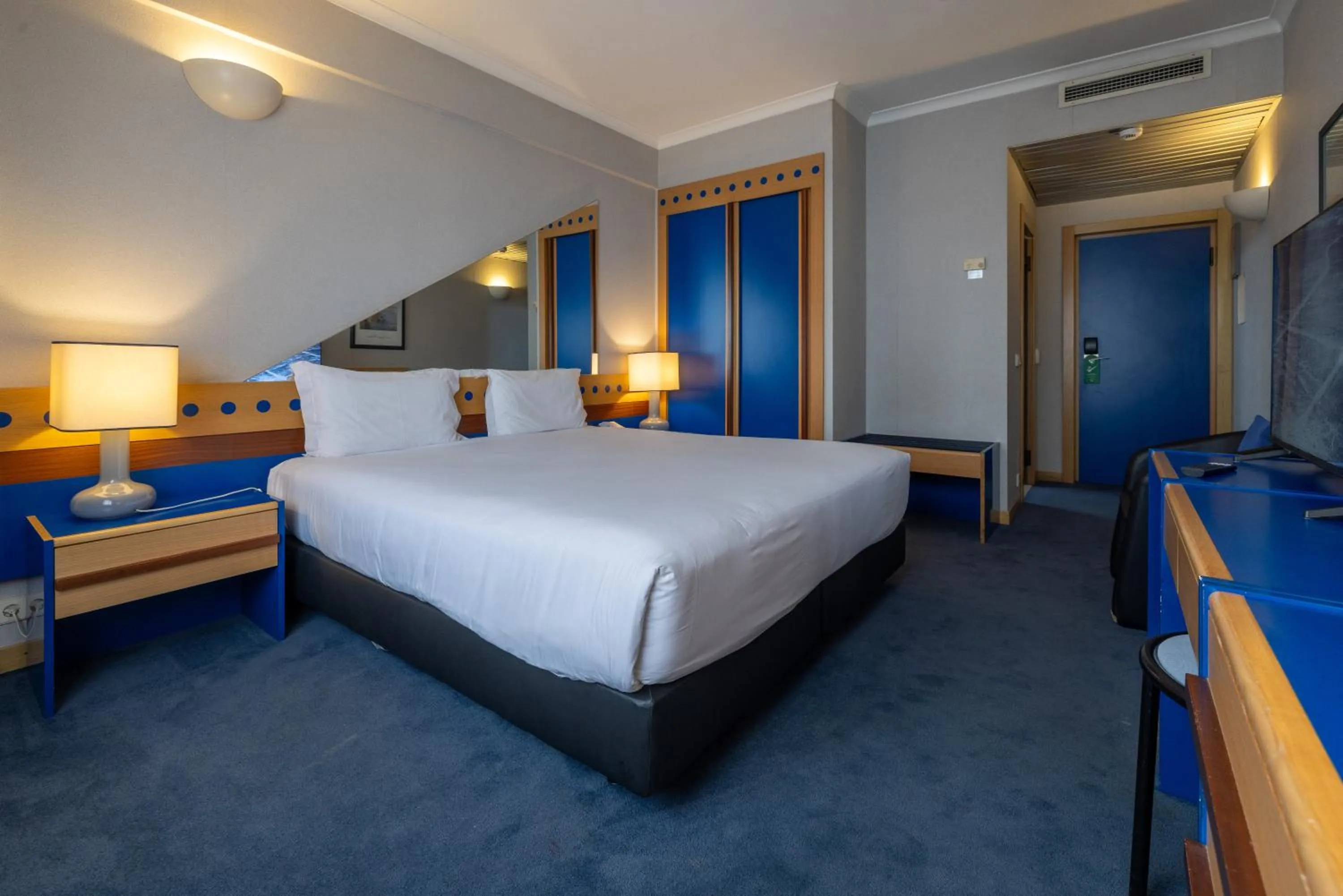 Bed in Hotel 3K Barcelona