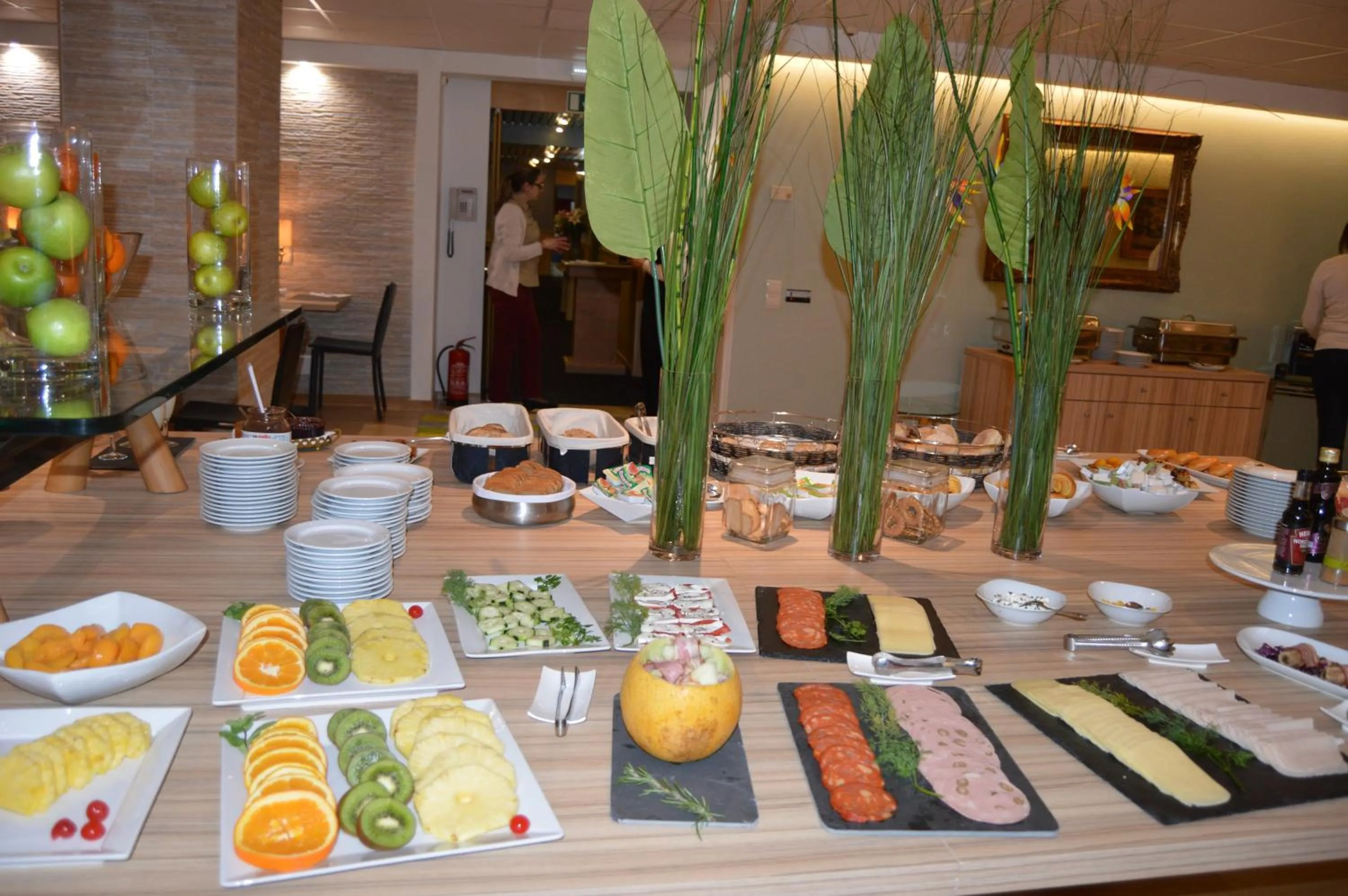 Continental breakfast in Hotel 3K Barcelona