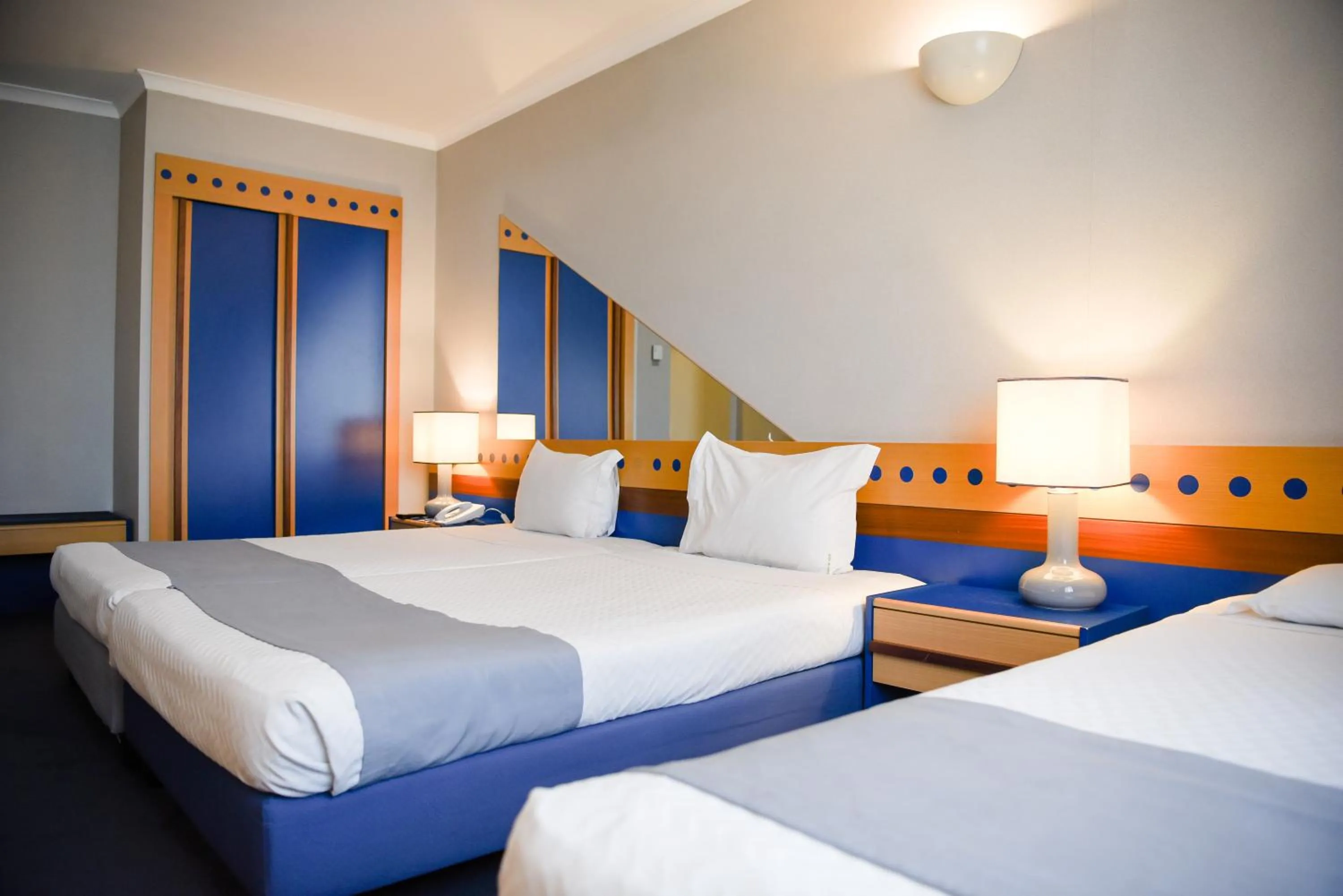 Bed in Hotel 3K Barcelona