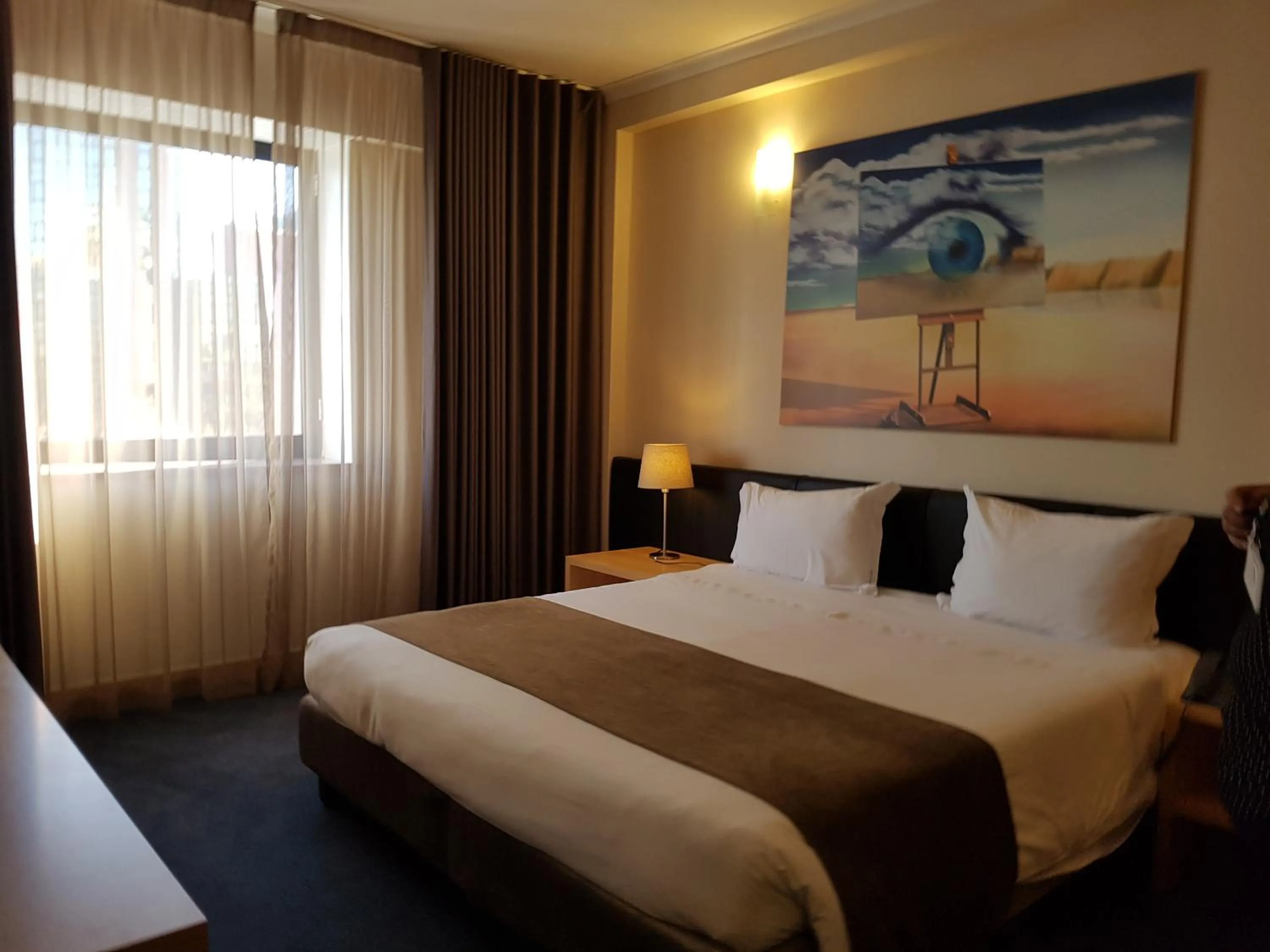 Bed in Hotel 3K Barcelona