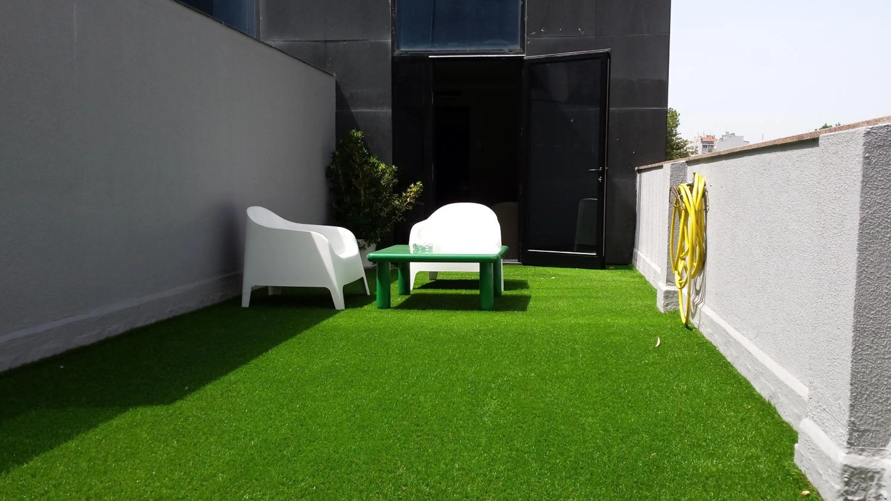 Balcony/Terrace in Hotel 3K Barcelona