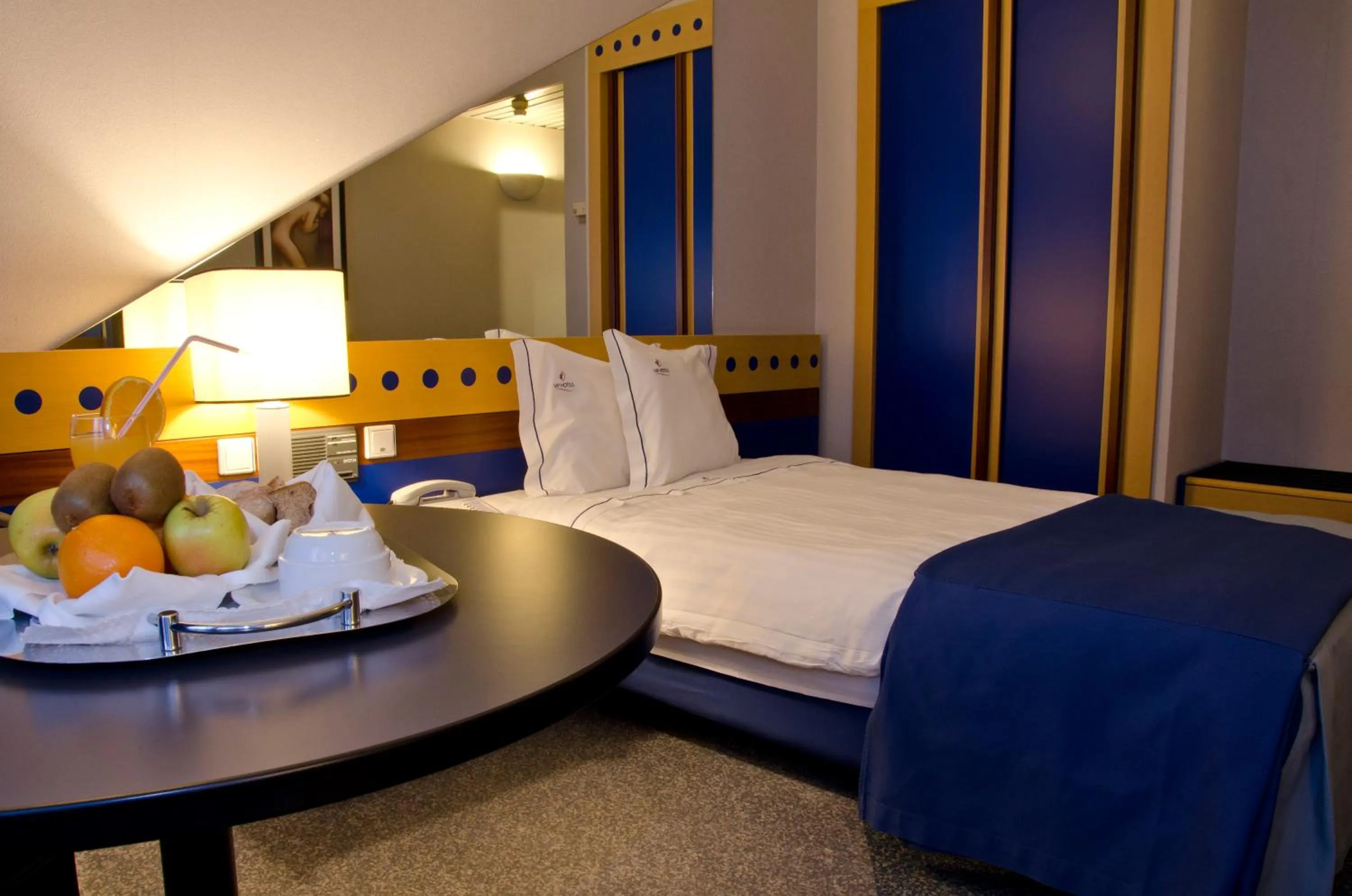 Bed in Hotel 3K Barcelona