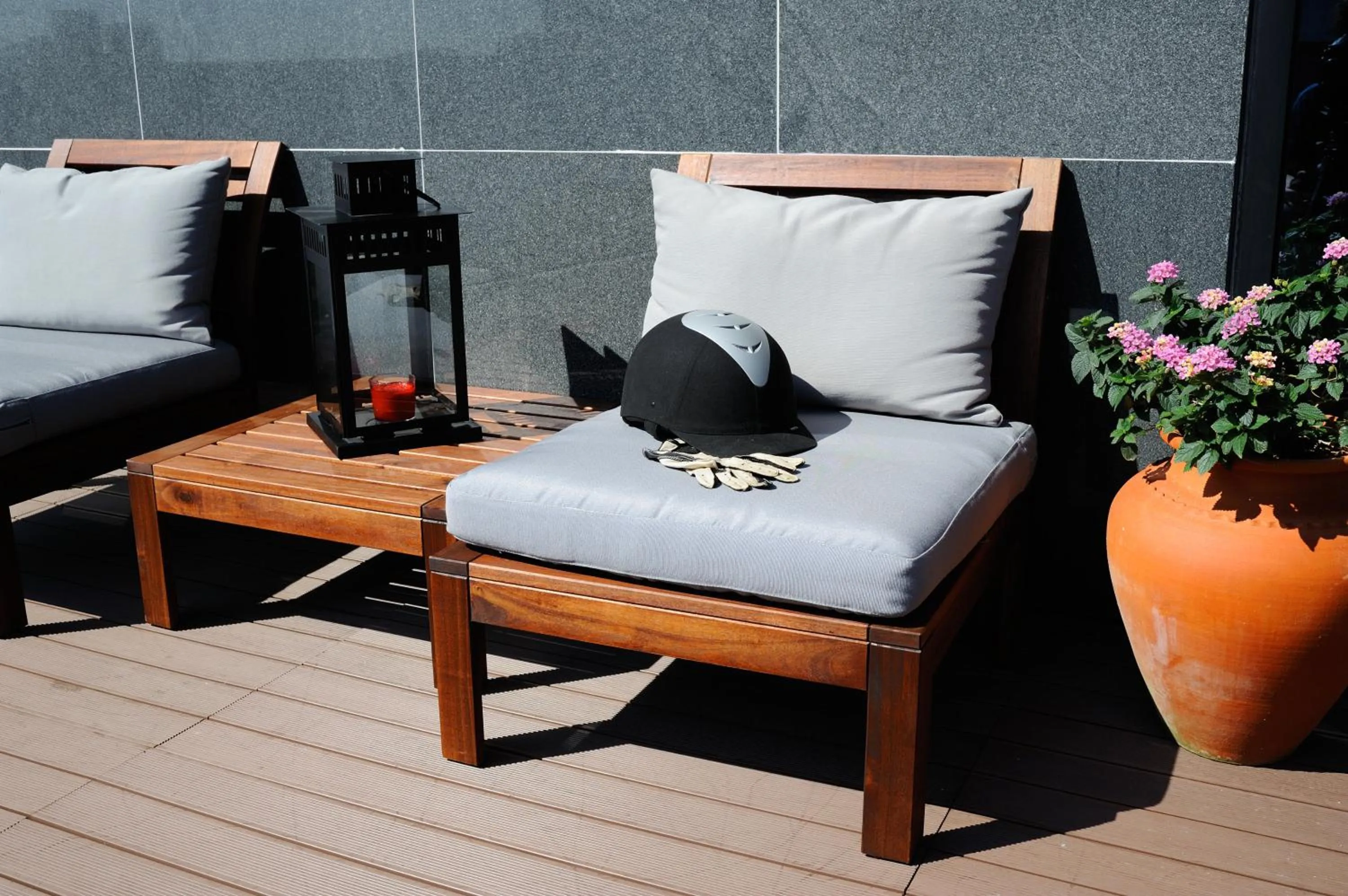 Balcony/Terrace in Hotel 3K Barcelona