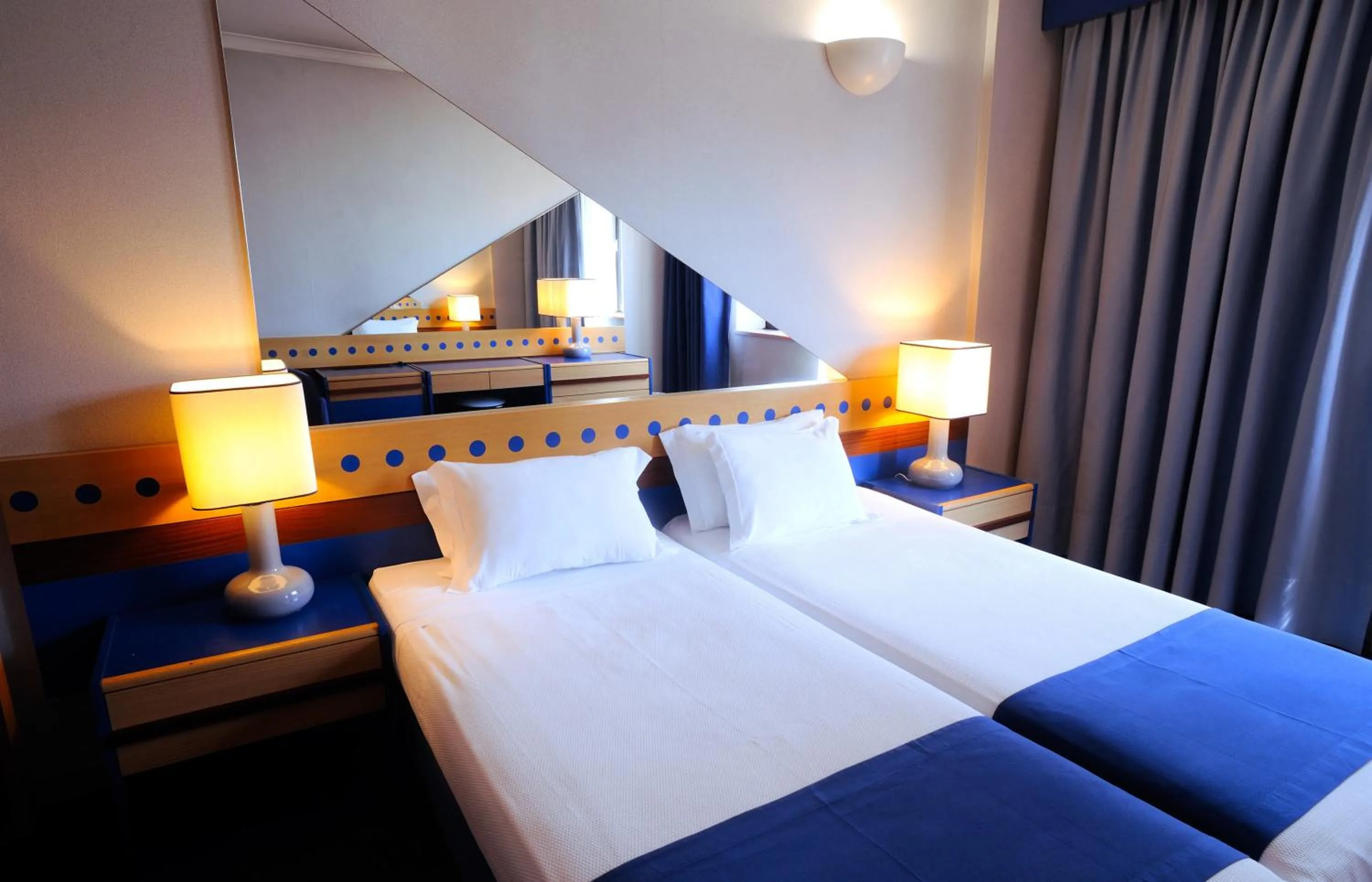 Bed in Hotel 3K Barcelona