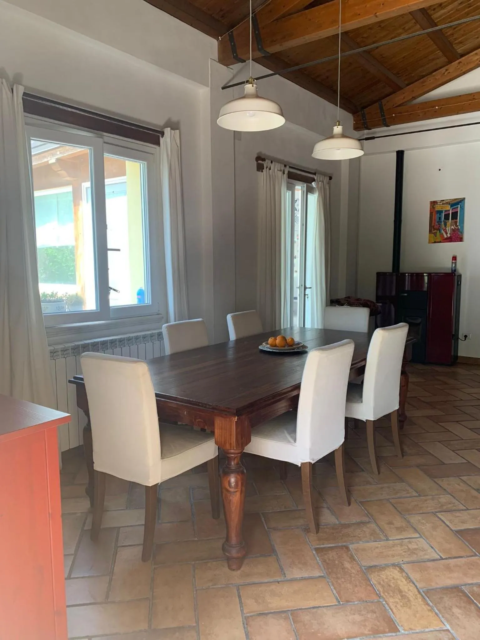 Living room in Villa Clementine