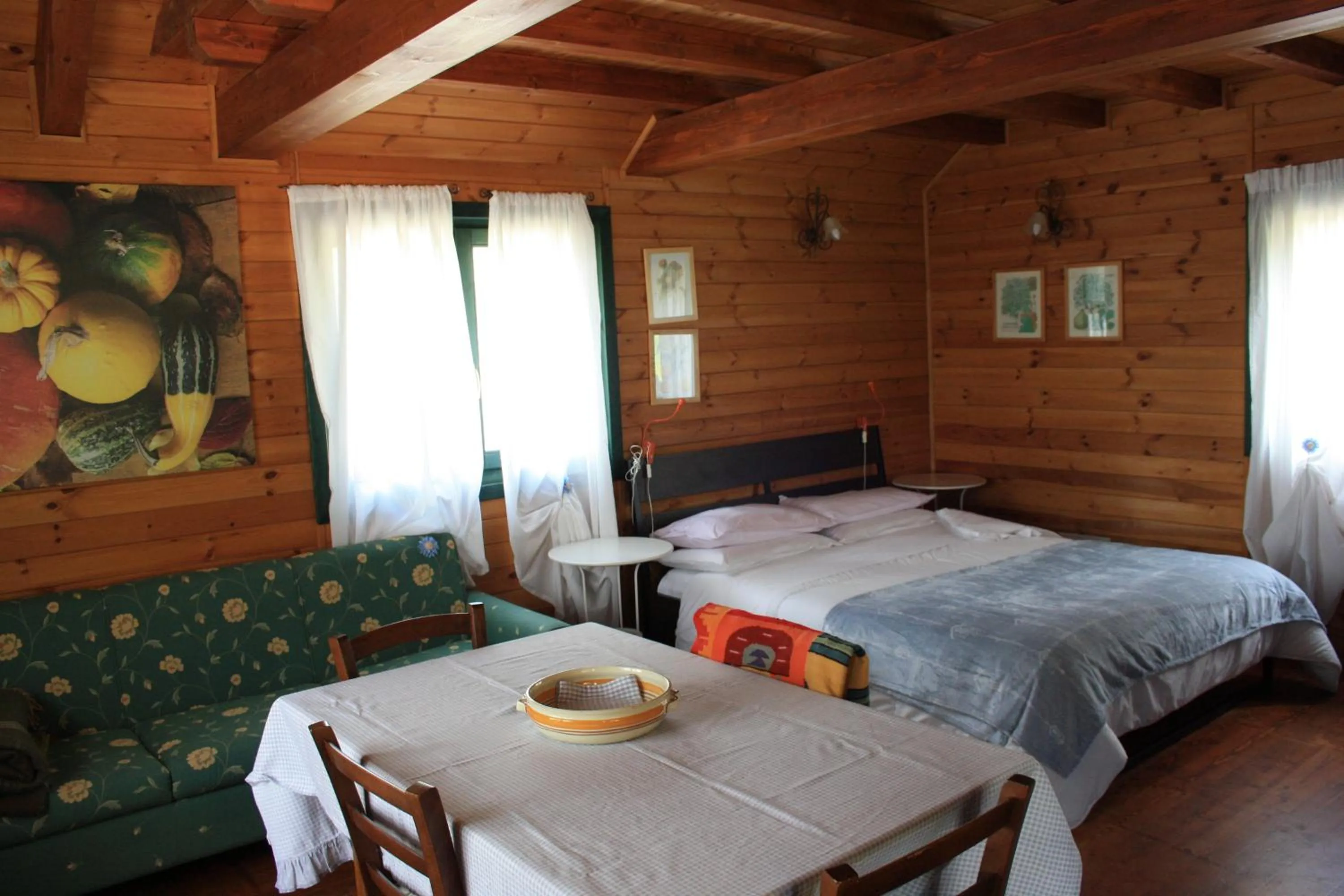 Bed in Villa Clementine