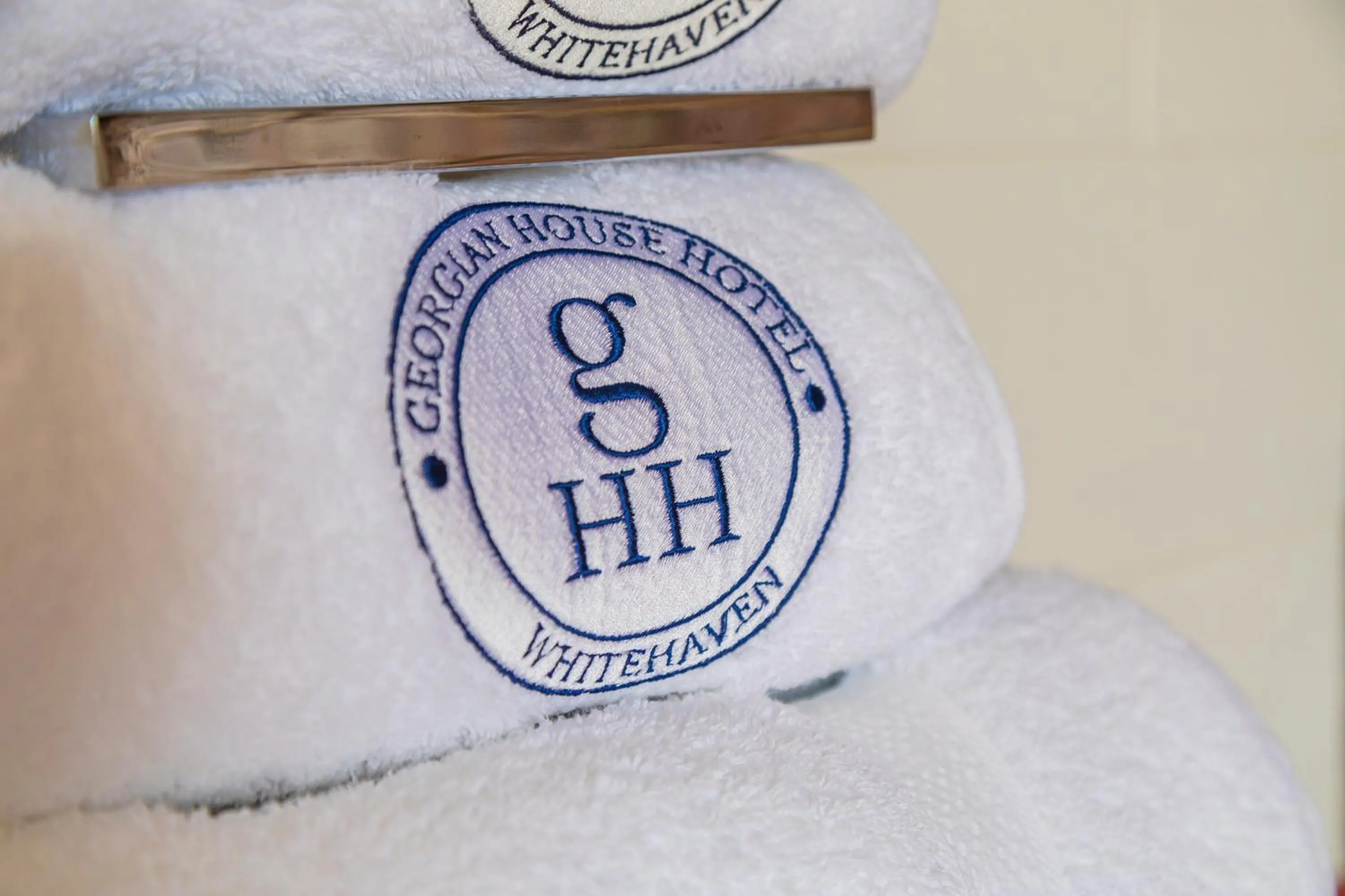 towels, Bed in Georgian House Hotel