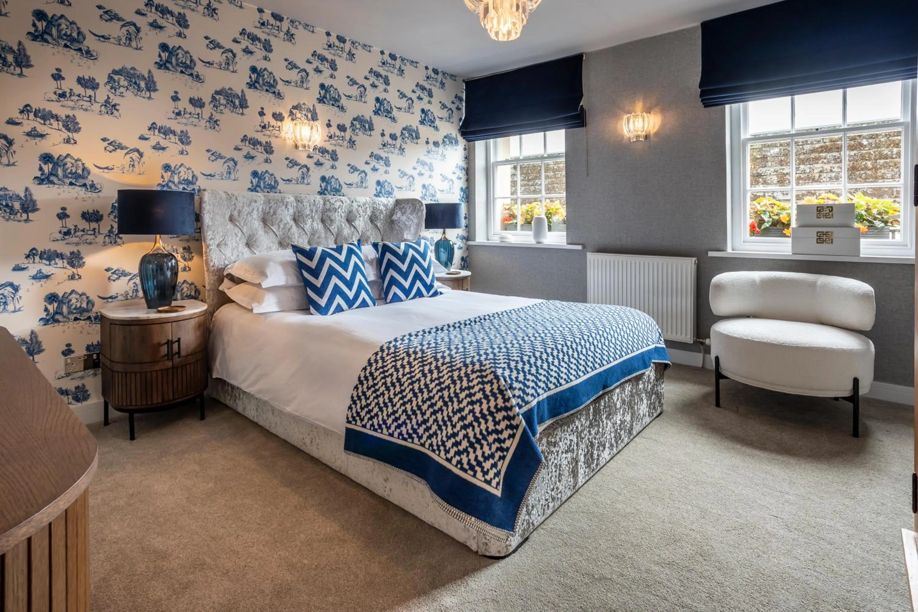 Bed in Georgian House Hotel