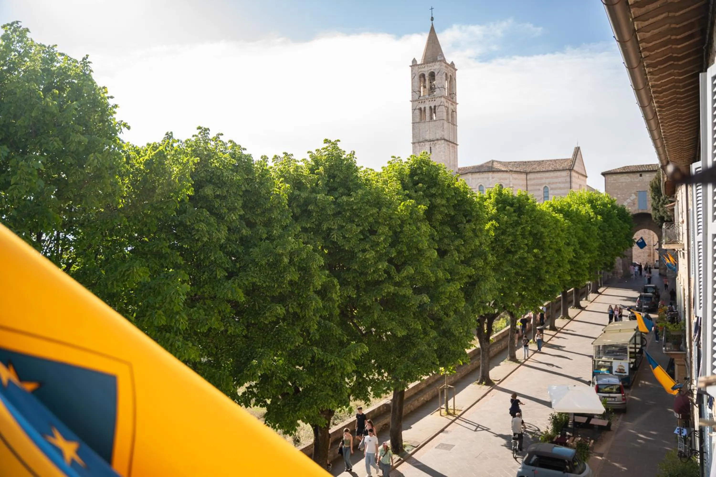 City view in Hotel Belvedere
