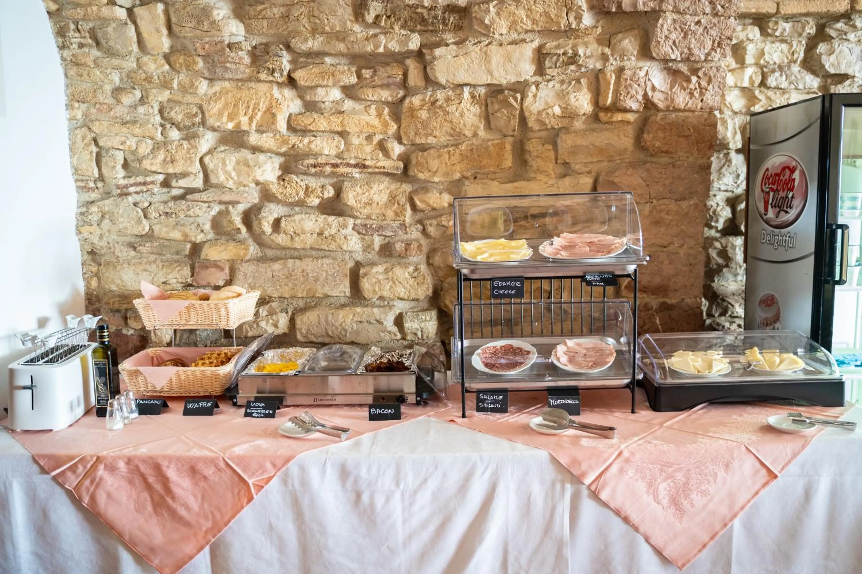 Buffet breakfast in Hotel Belvedere