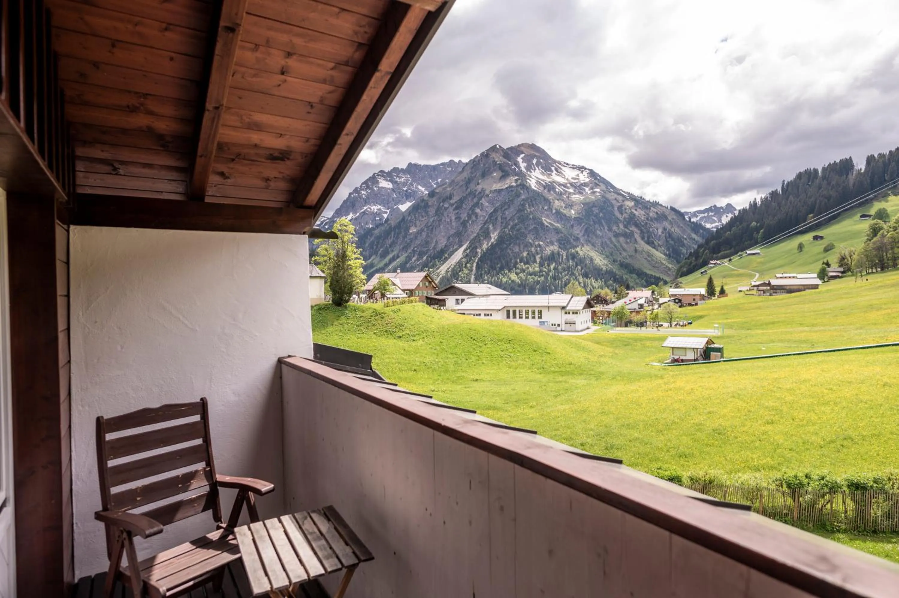 Balcony/Terrace in Naturhotel Lärchenhof