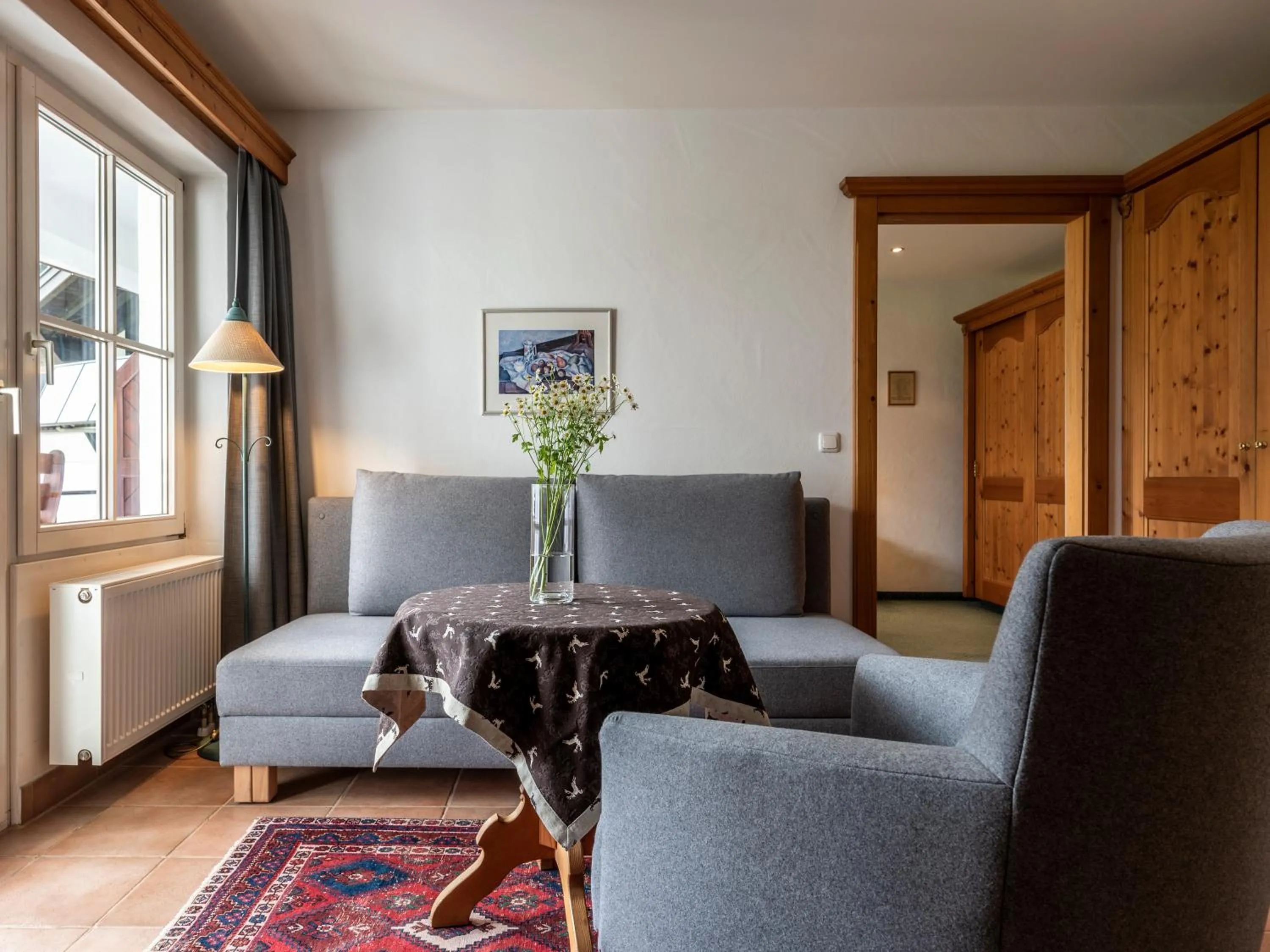 Seating area in Naturhotel Lärchenhof