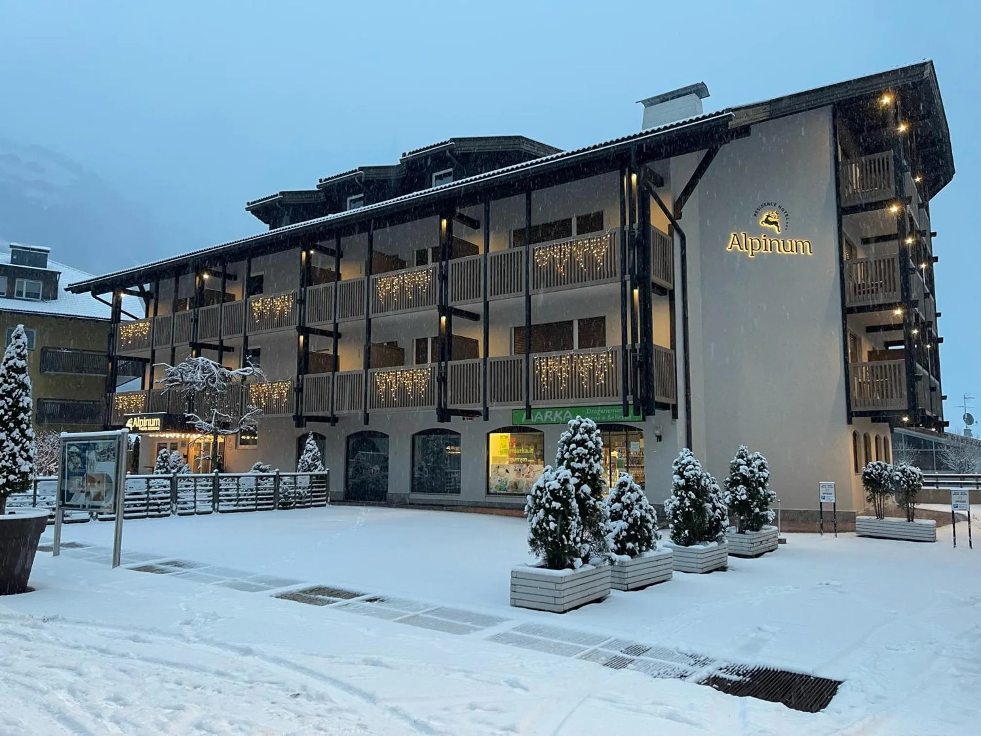 Property building in Residence Hotel Alpinum