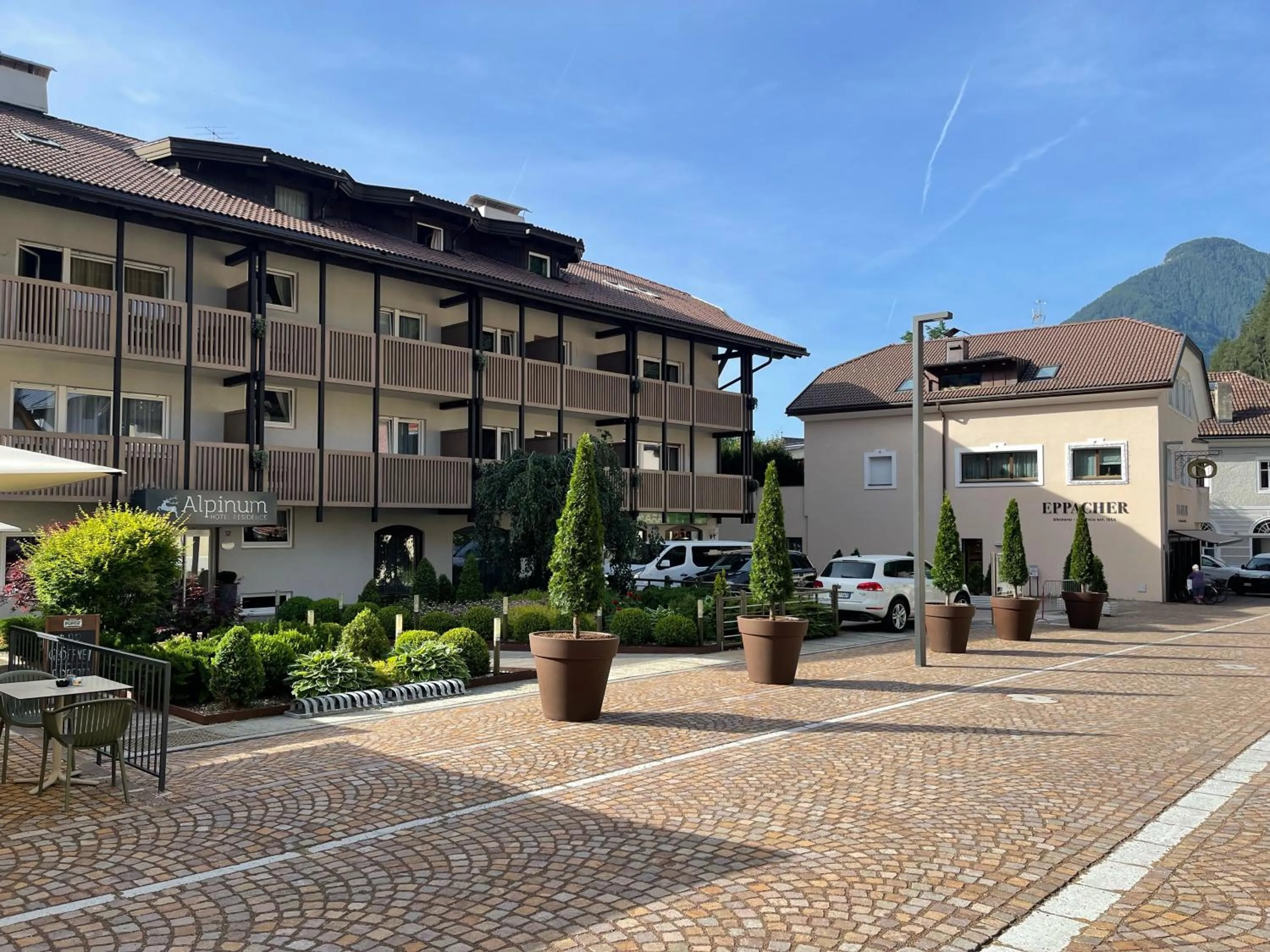 Property building in Residence Hotel Alpinum