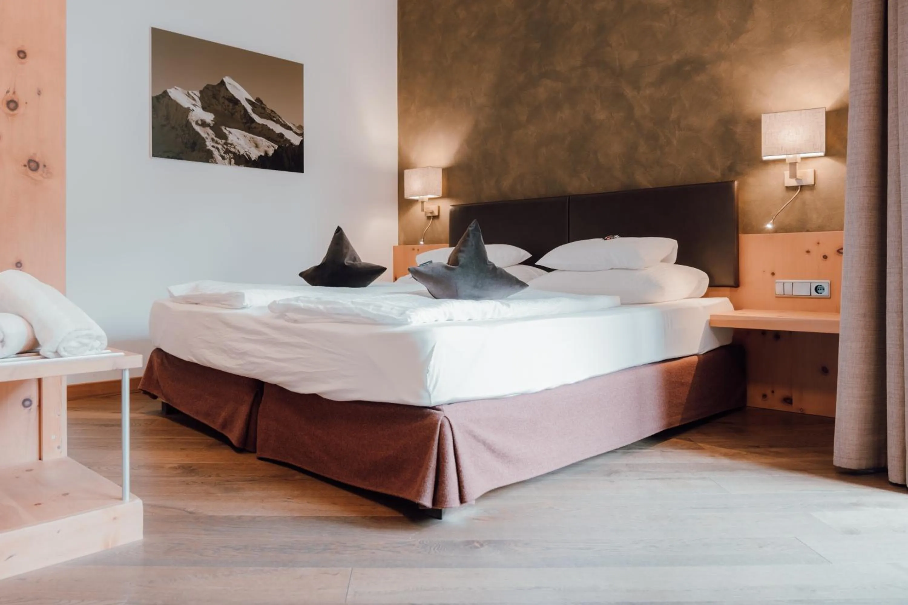 Bed in Residence Hotel Alpinum