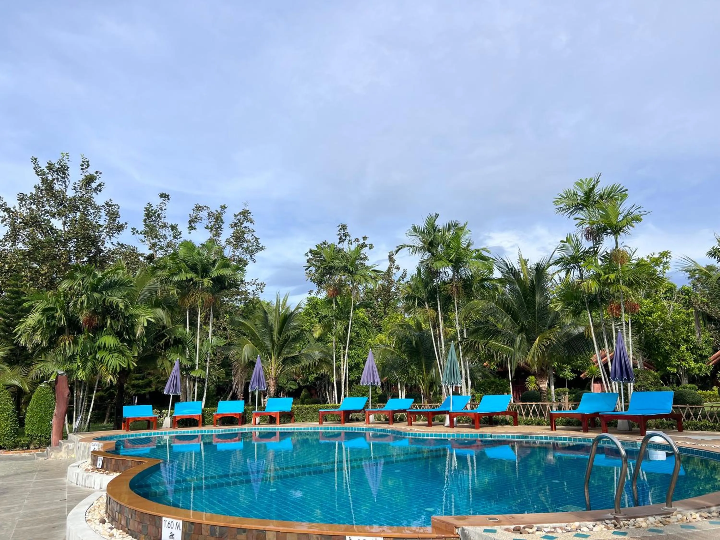 Pool view in Diamond Beach Resort