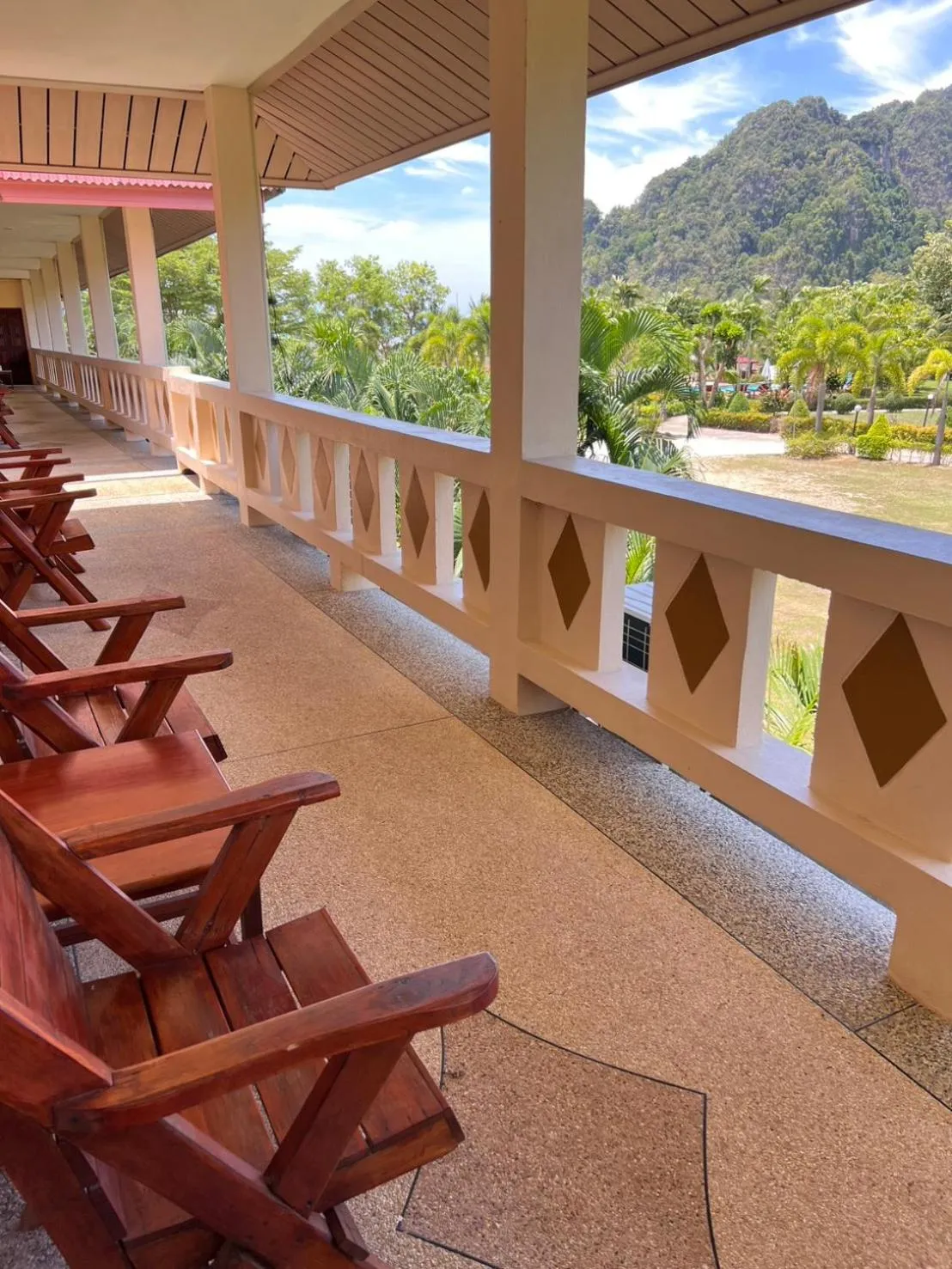 Natural landscape in Diamond Beach Resort