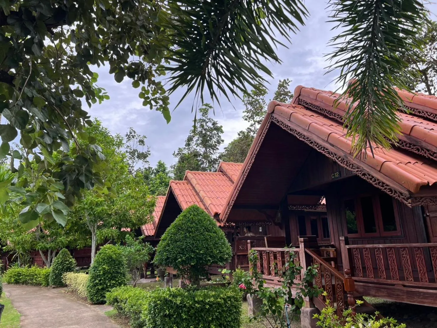 Garden in Diamond Beach Resort