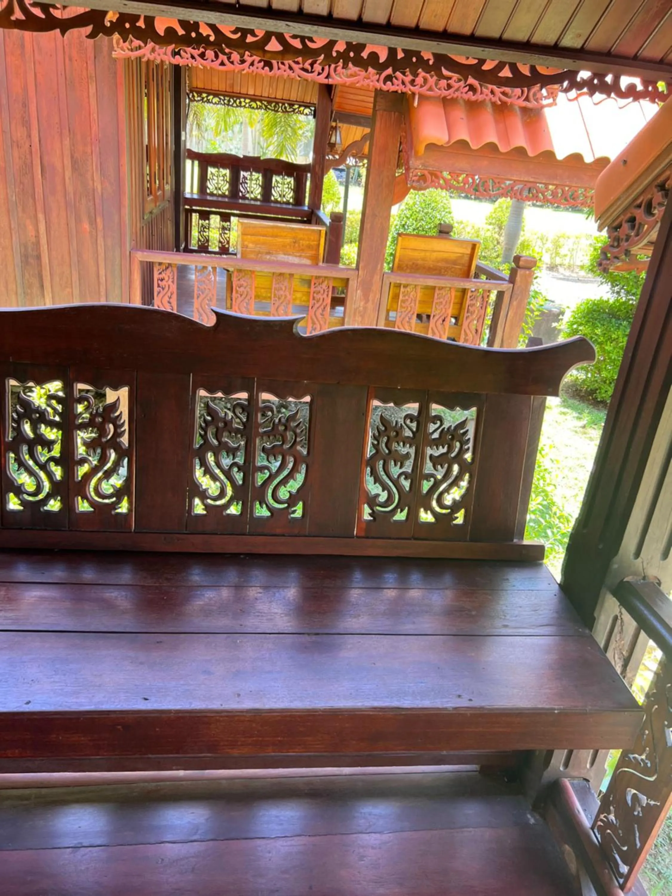 Patio in Diamond Beach Resort