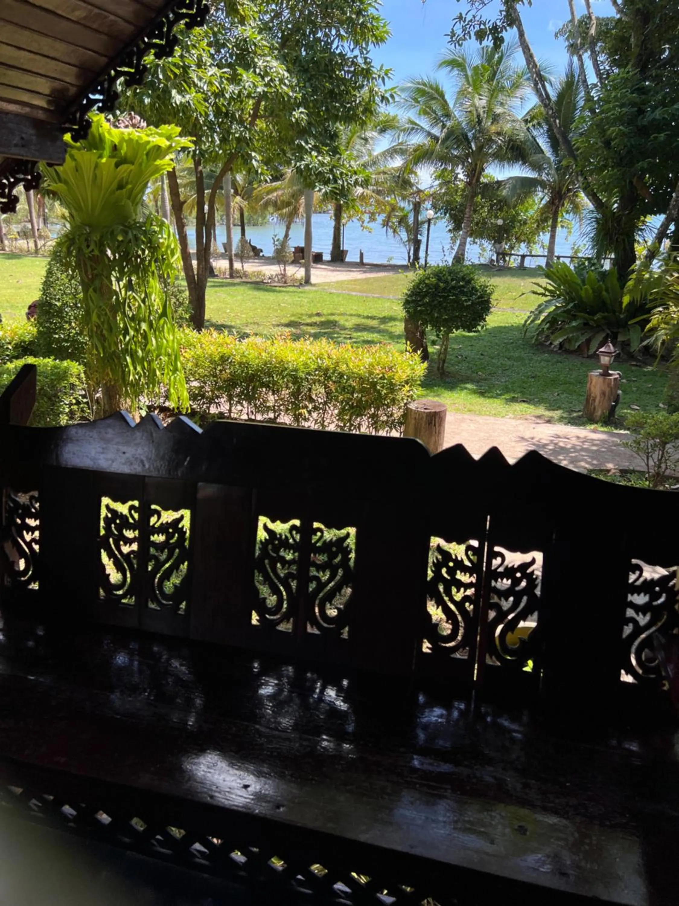 Patio in Diamond Beach Resort