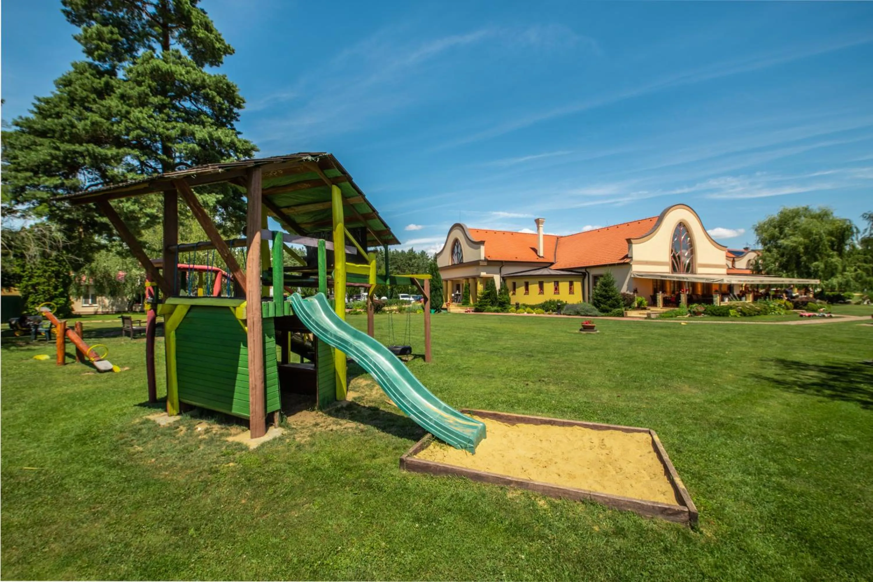 Children play ground in Wellness hotel Spark
