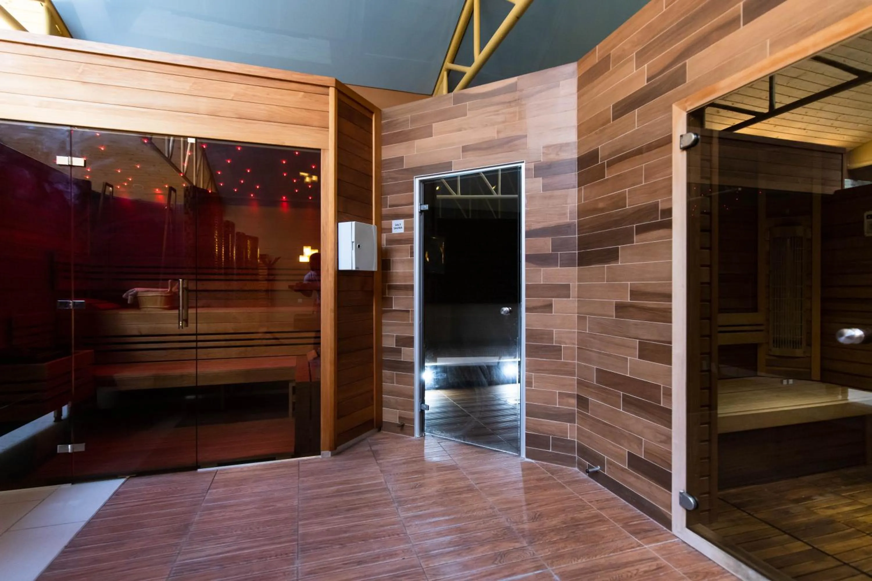 Sauna in Wellness hotel Spark