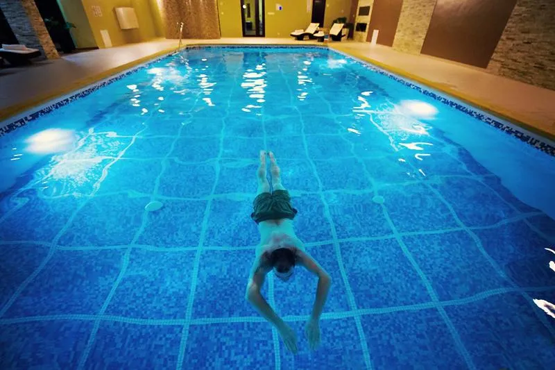 Swimming pool in Wellness hotel Spark