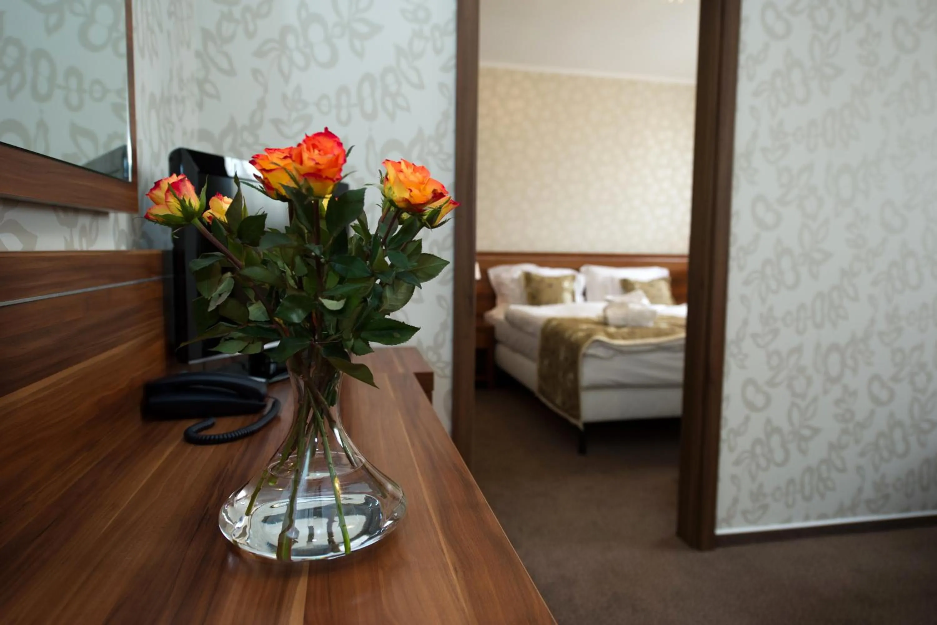 Bedroom, Bed in Wellness hotel Spark