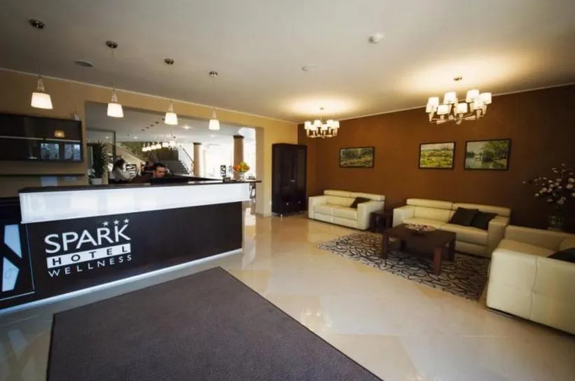Lobby or reception in Wellness hotel Spark