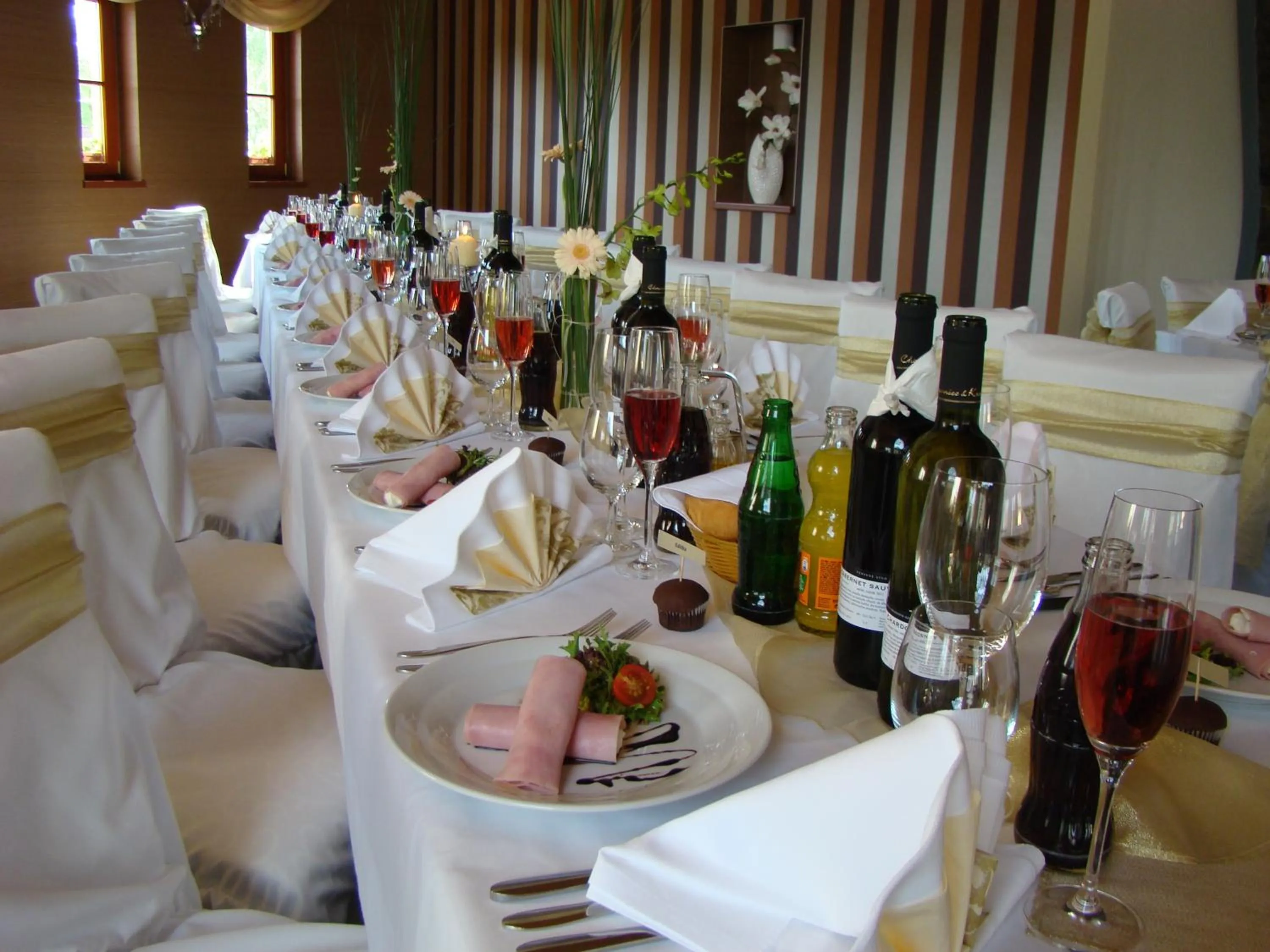 Food and drinks in Wellness hotel Spark