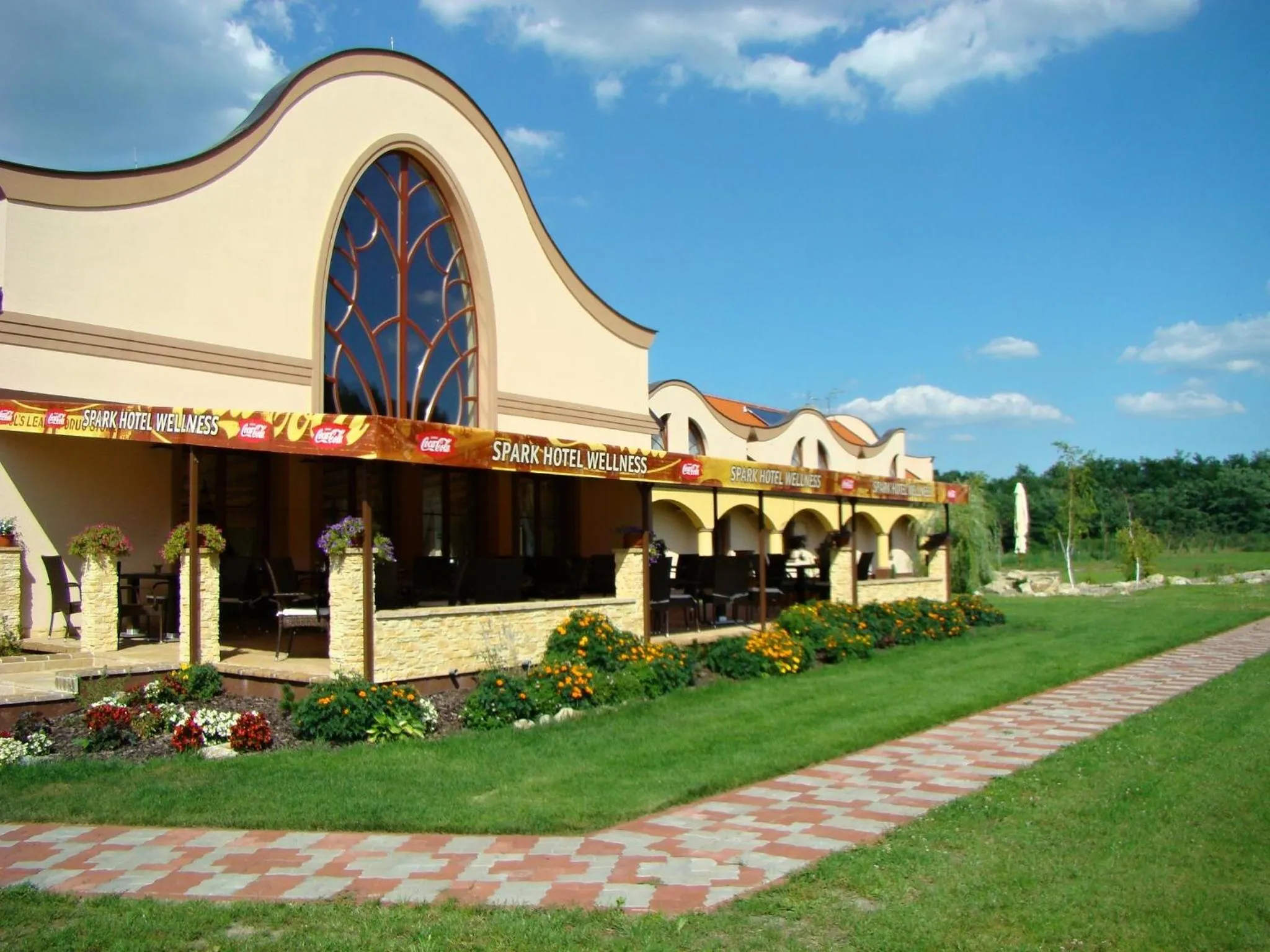 Facade/entrance in Wellness hotel Spark