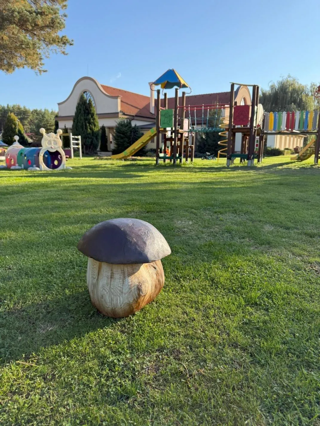 Children play ground in Wellness hotel Spark